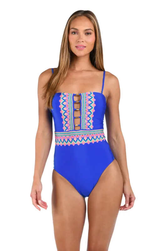Sunshine 79 Jewel Essence Bandeau One Piece - FINAL SALE sold by La Blanca