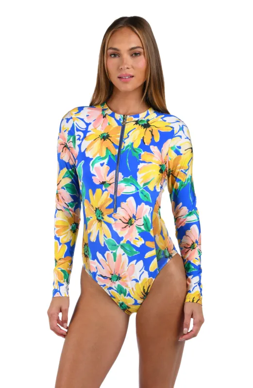 Sunshine 79 Sunflower Getaway Paddlesuit One Piece - FINAL SALE sold by La Blanca