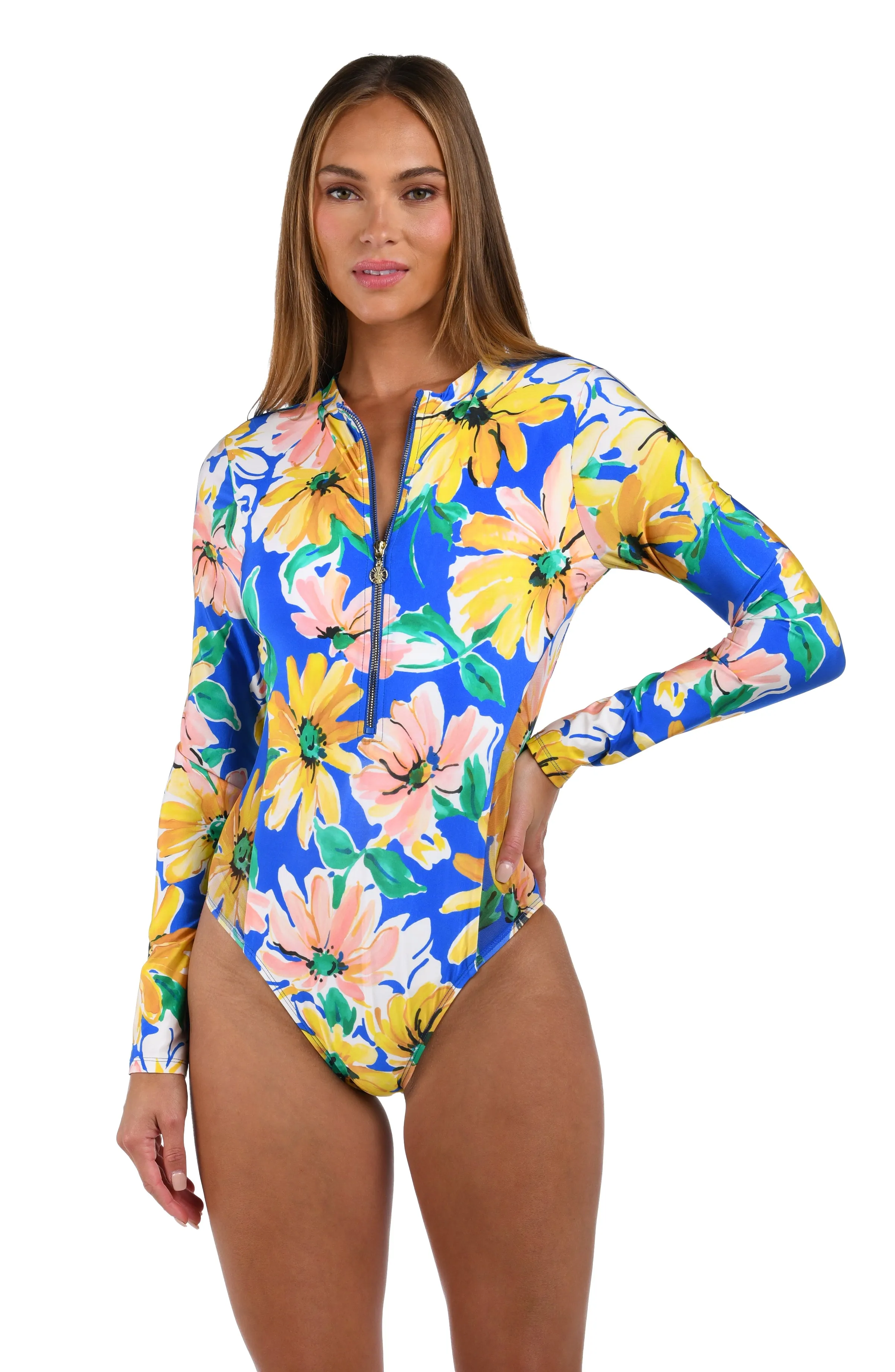 Sunshine 79 Sunflower Getaway Paddlesuit One Piece - FINAL SALE sold by La Blanca product image thumbnail 4