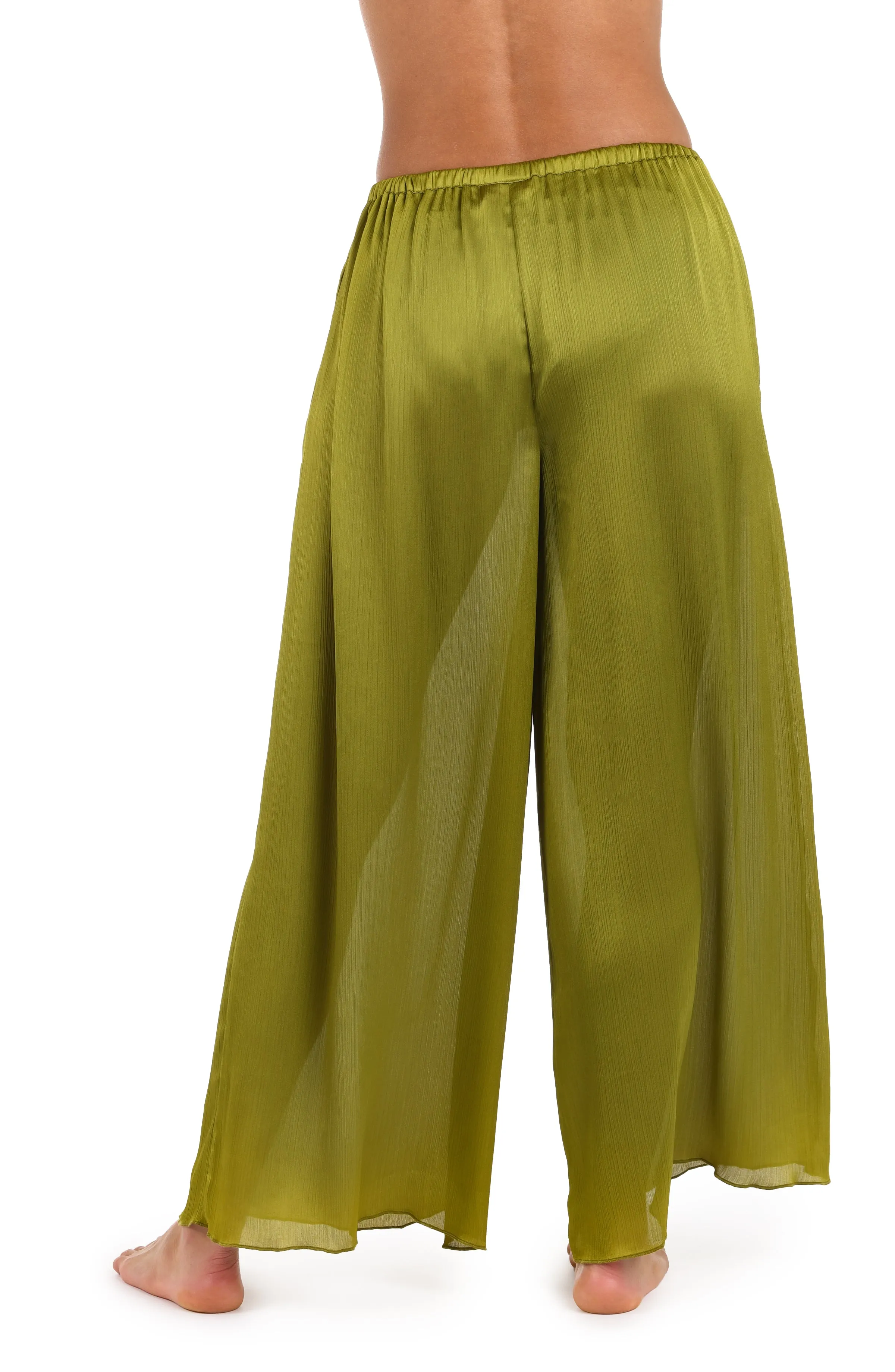 Sunshine 79 Radiance Crinkle Beach Pant - Olive sold by La Blanca product image thumbnail 2