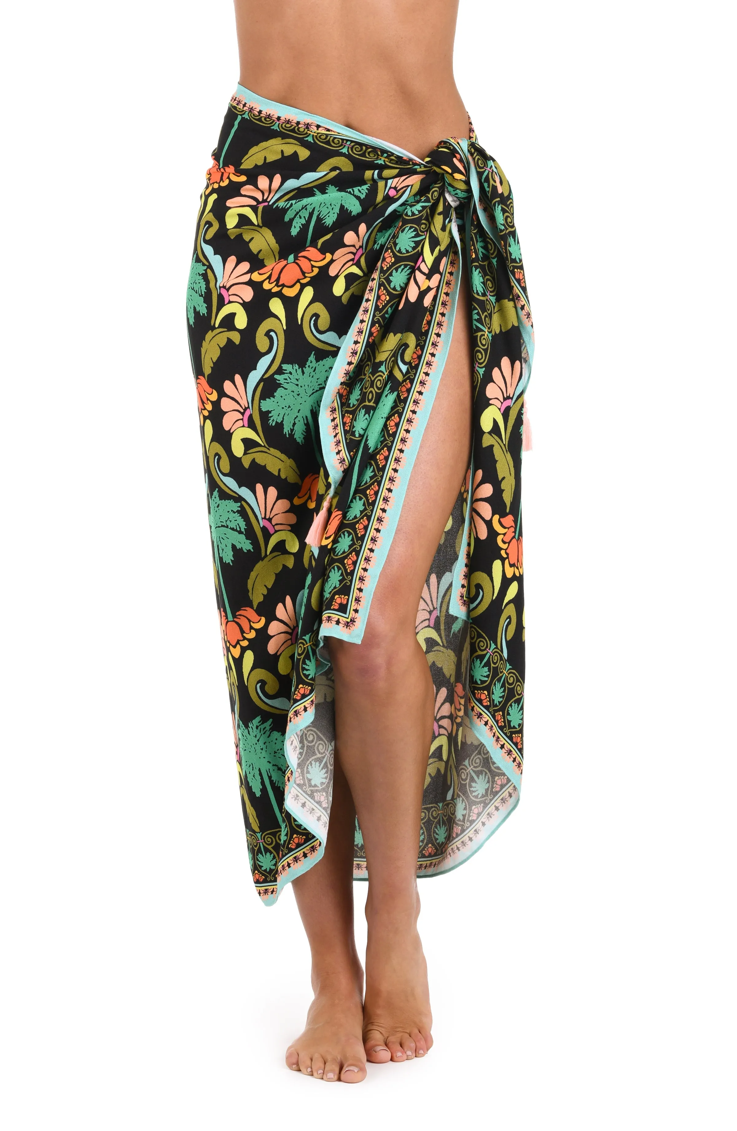 Sunshine 79 Palm Mirage Pareo Wrap sold by La Blanca