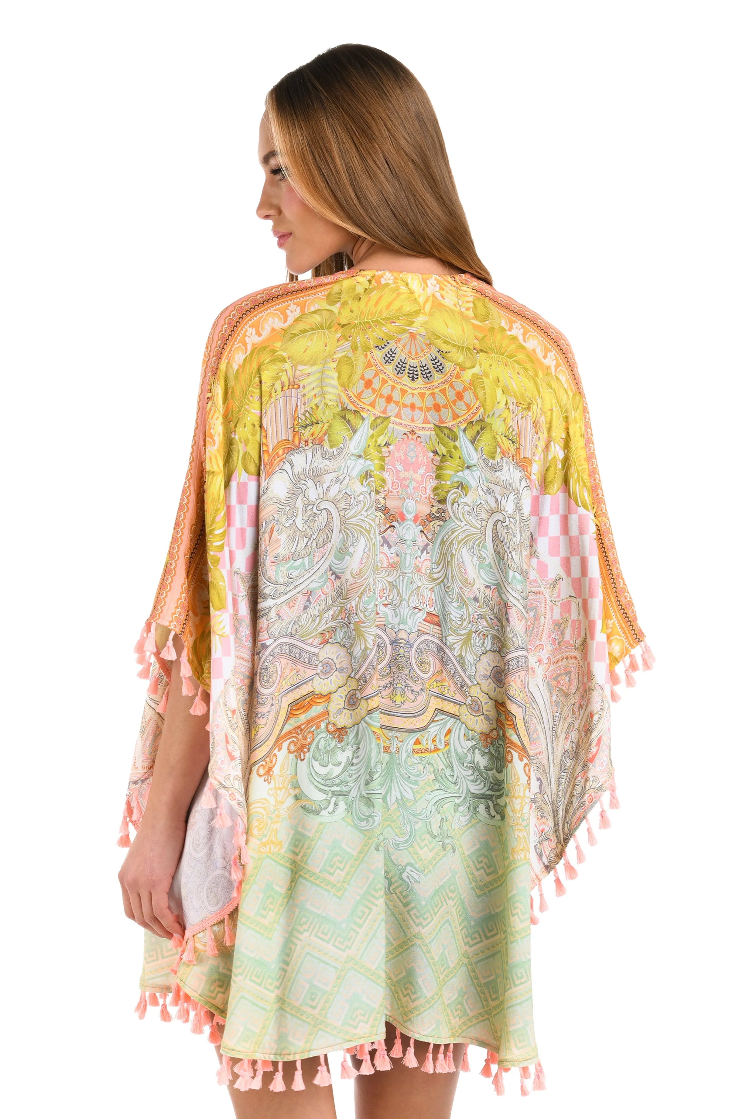 Sunshine 79 Dreamland Open Front Kimono sold by La Blanca product image thumbnail 2