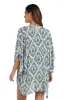 Deja-Blue Diamond Kimono Cover Up sold by La Blanca