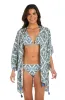 Deja-Blue Diamond Kimono Cover Up sold by La Blanca