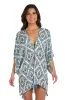 Deja-Blue Diamond Kimono Cover Up sold by La Blanca