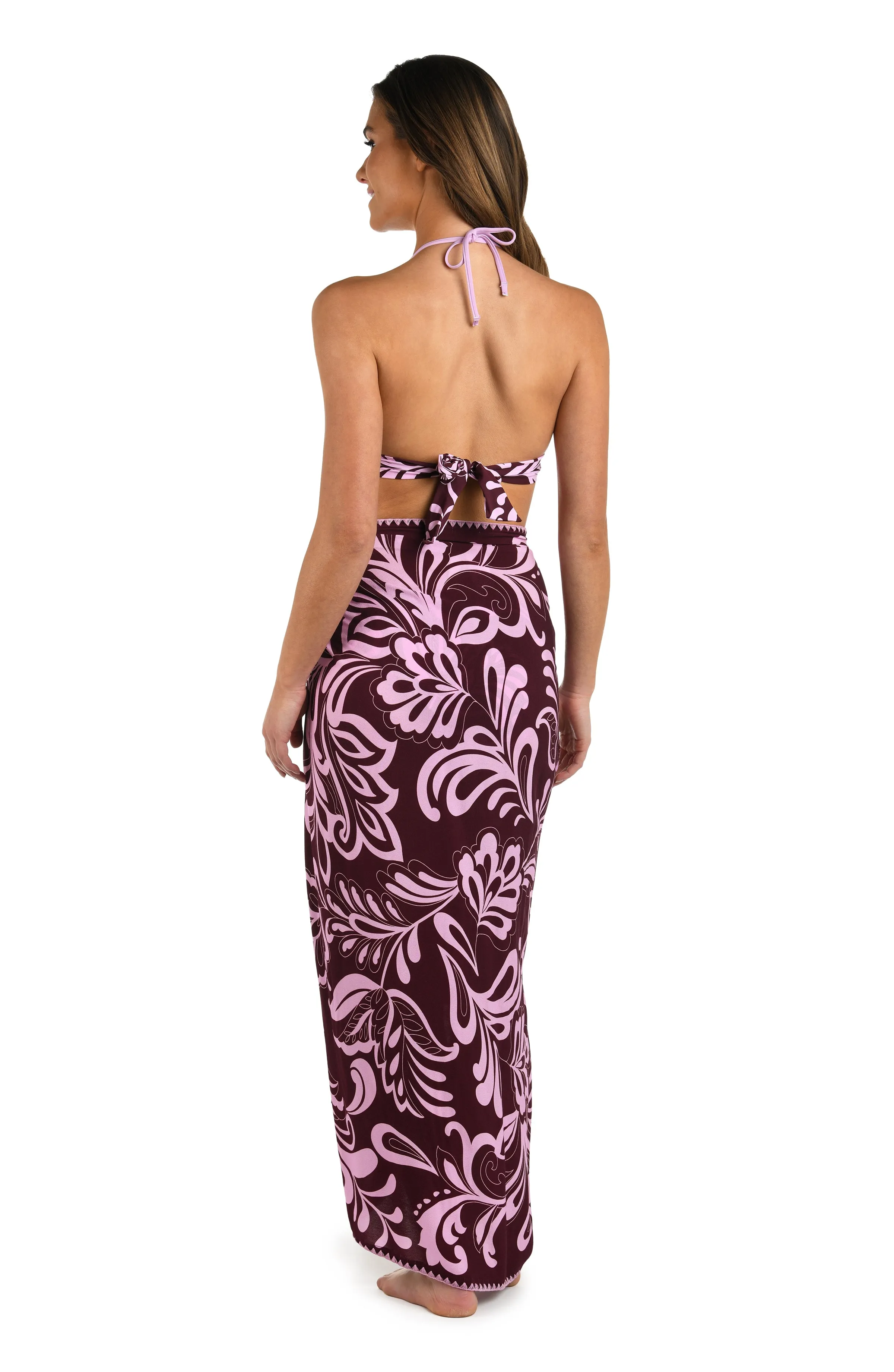 Fiji Flora Pareo Wrap Cover Up sold by La Blanca product image thumbnail 5