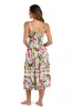Polynesian Paradise Tunnel Neck Midi Dress sold by La Blanca