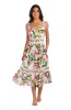 Polynesian Paradise Tunnel Neck Midi Dress sold by La Blanca