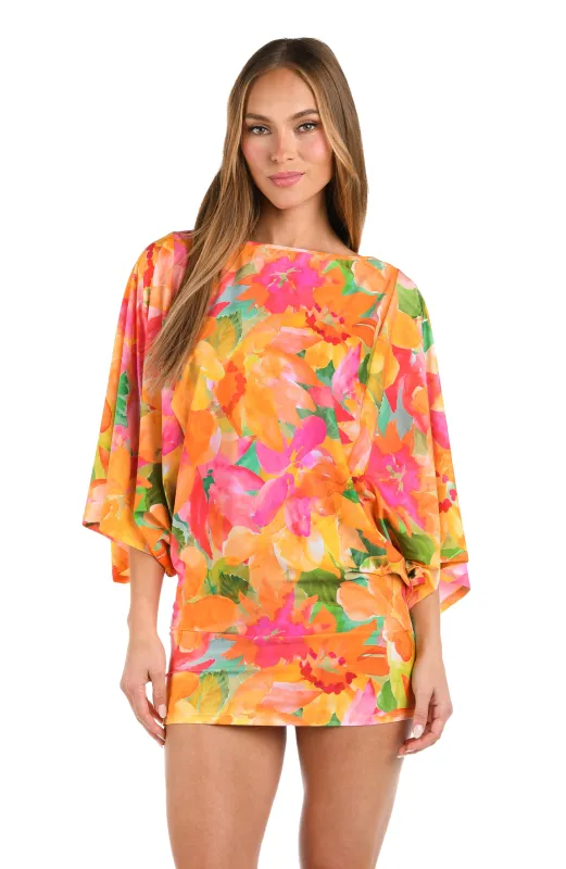 Sunshine 79 Utopia Garden Scoop-Neck Tunic Cover Up sold by La Blanca