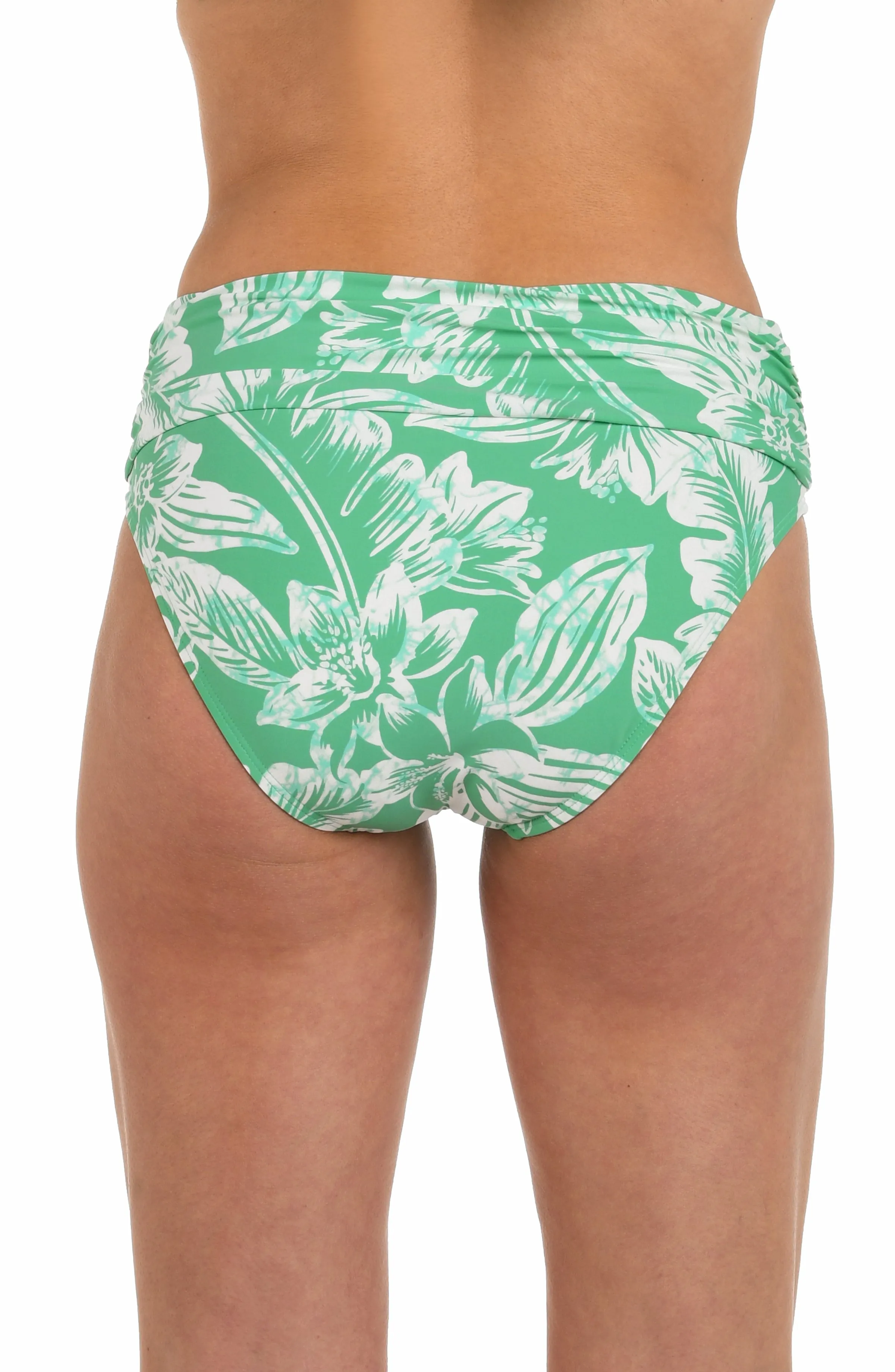 Batiki Balinese Mid-Waist Twist Front Bottom sold by La Blanca product image thumbnail 2