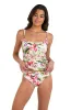 Polynesian Paradise Underwire Lingerie Strap Tankini Top sold by La Blanca
