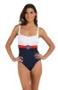 Miss Americana Empire Waist One Piece Swimsuit sold by La Blanca