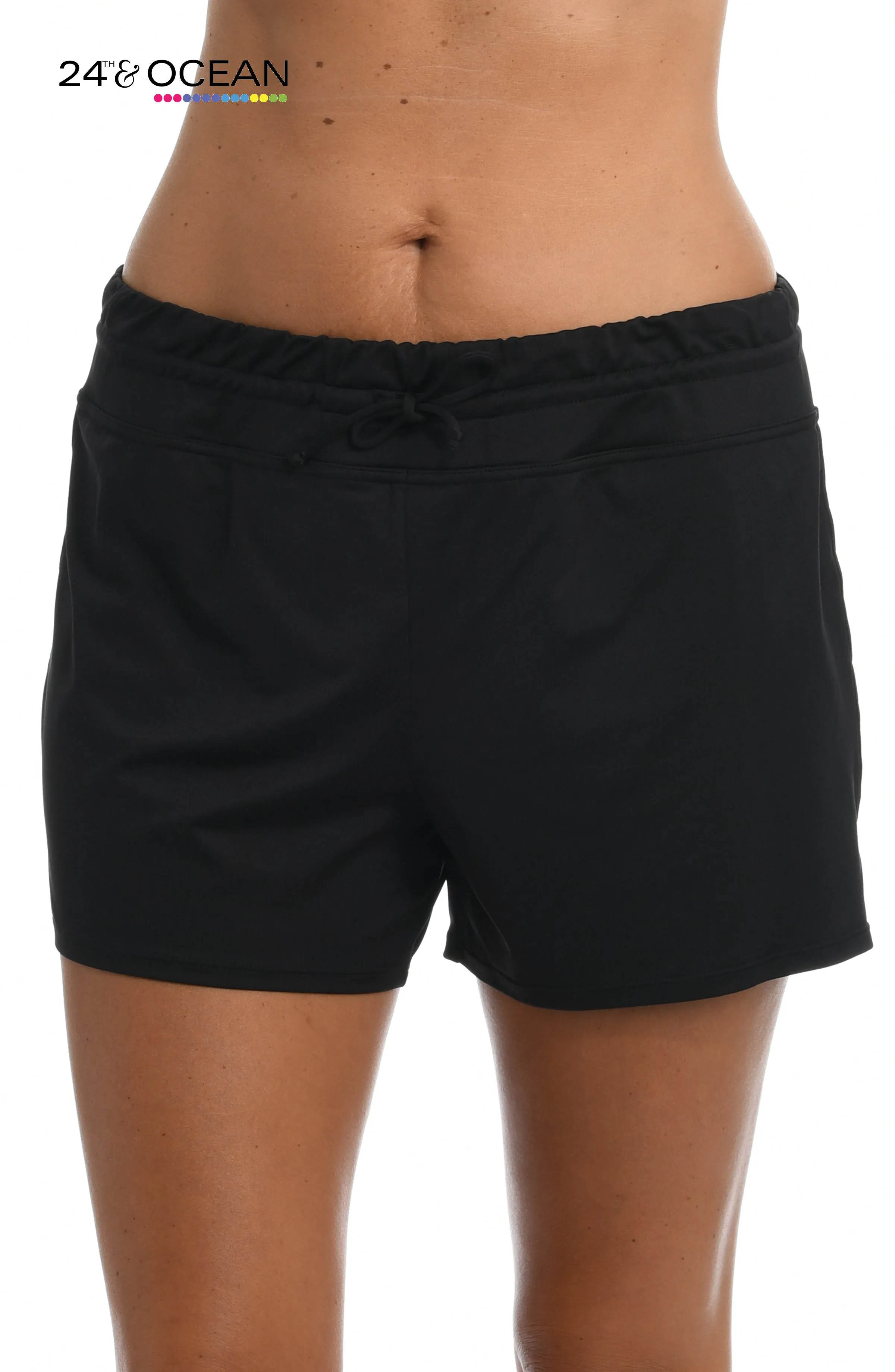 24th & Ocean Solids Swim Short Bottom sold by La Blanca