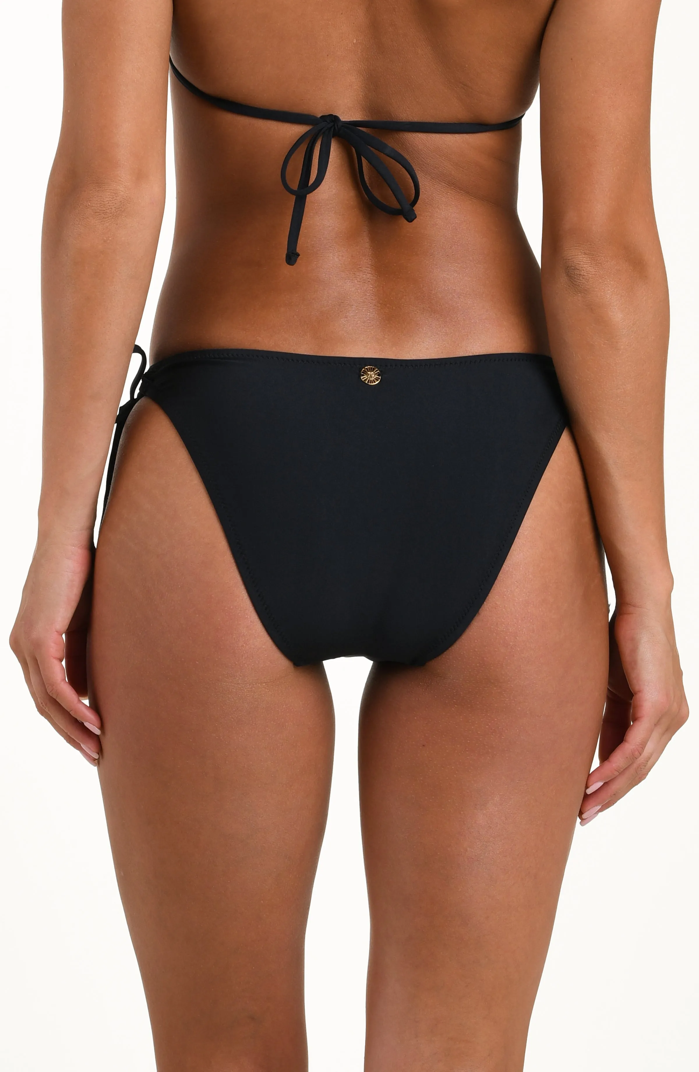 Sunshine 79 Solids Side Tie Hipster Bottom - Black sold by La Blanca product image thumbnail 2