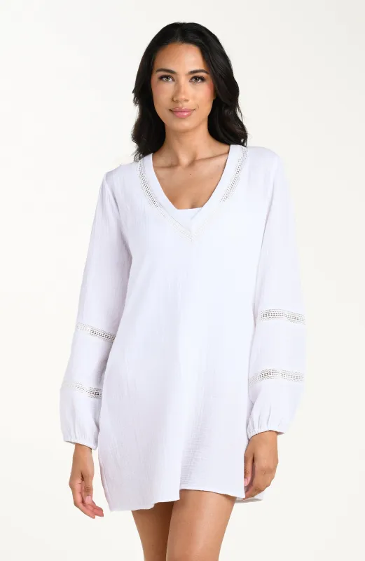 Seaside Covers V-Neck Tunic sold by La Blanca