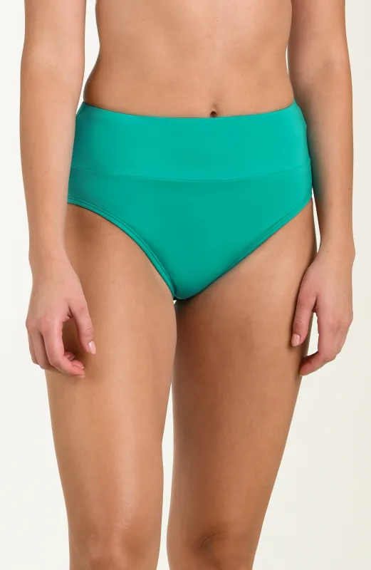 24th & Ocean Solid High Waist Bottom sold by La Blanca