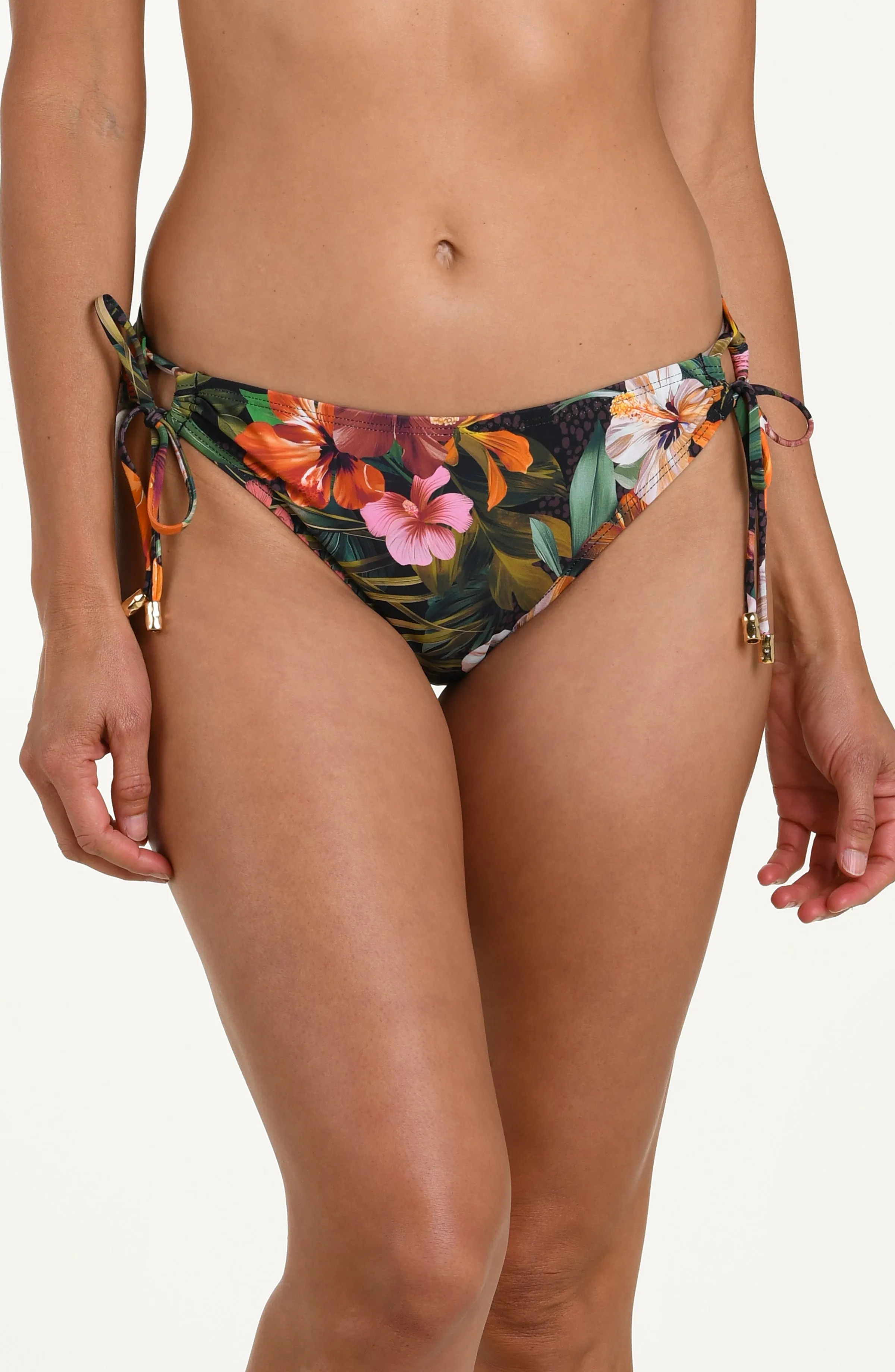 Tropical Hideaway Side Tie Hipster Bottom sold by La Blanca