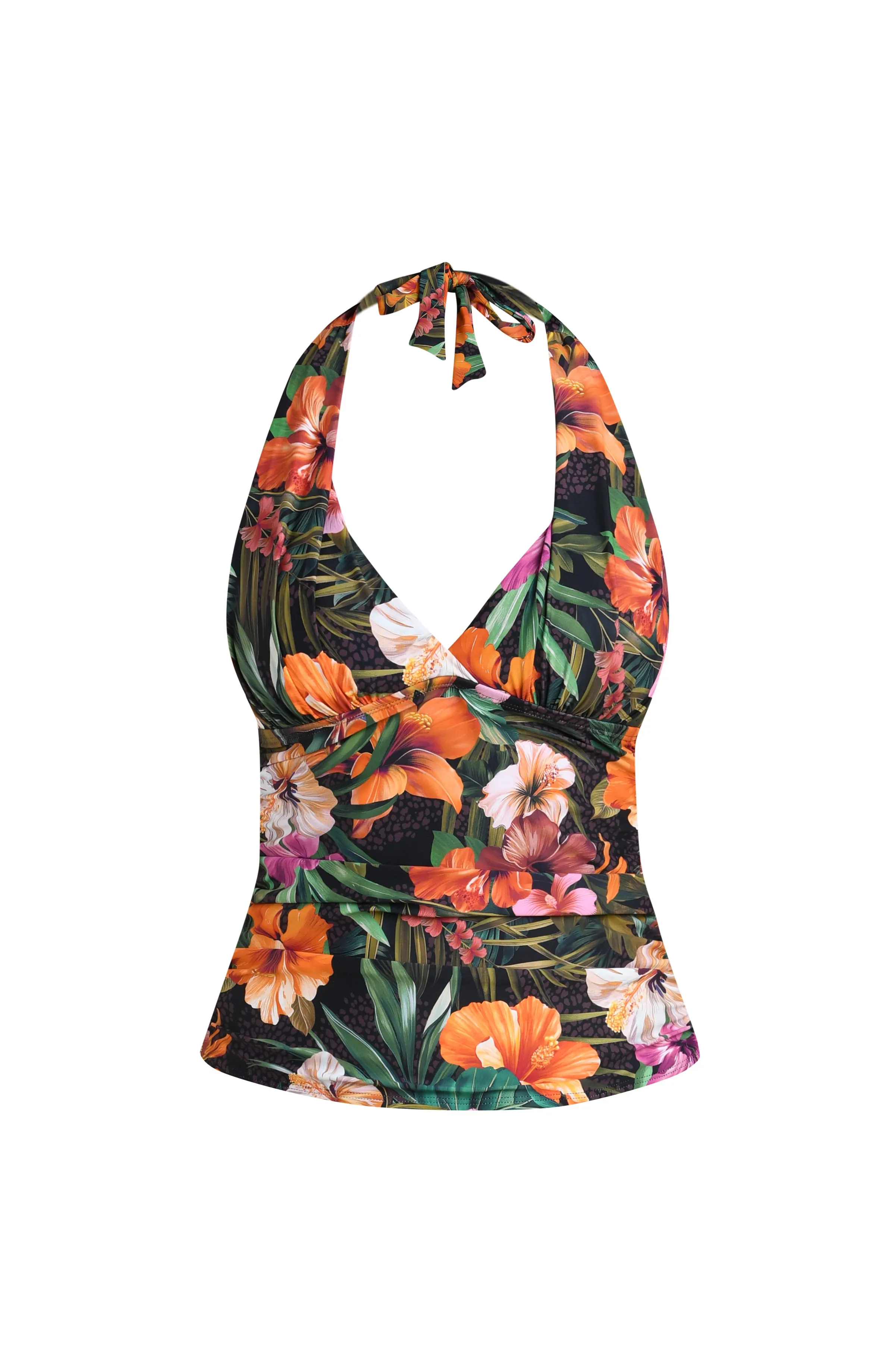 Tropical Hideaway Halter Tankini Top sold by La Blanca product image thumbnail 5