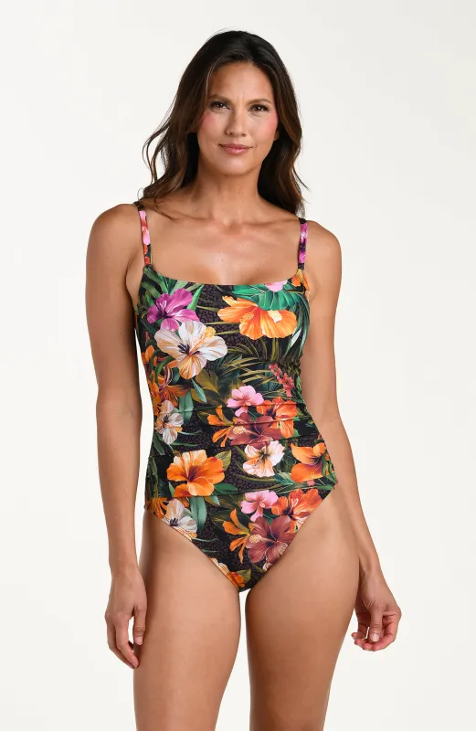 Tropical Hideaway Lingerie One Piece Swimsuit sold by La Blanca