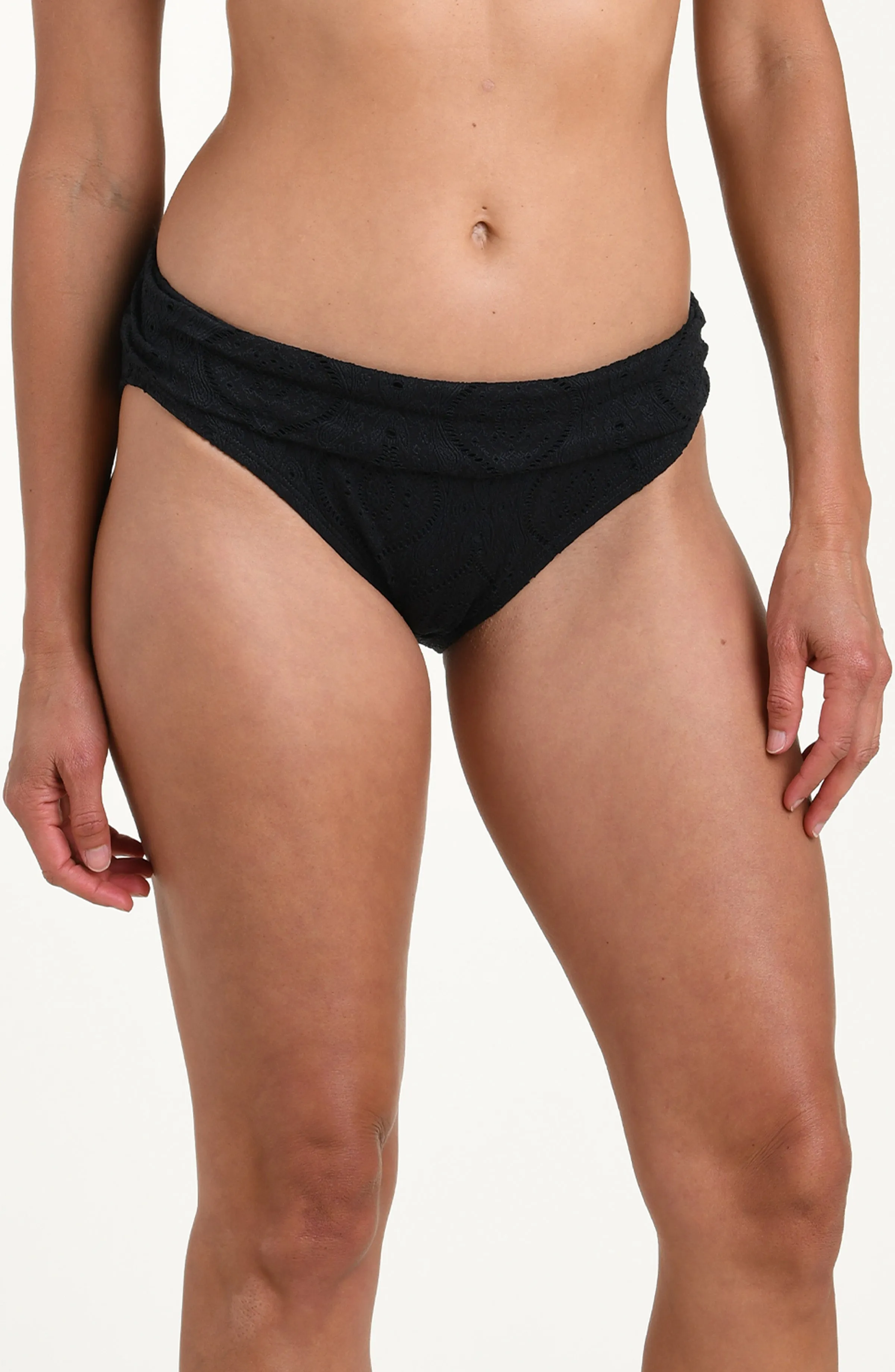 Mantra Medallion Ruched Band Hipster Bottom sold by La Blanca