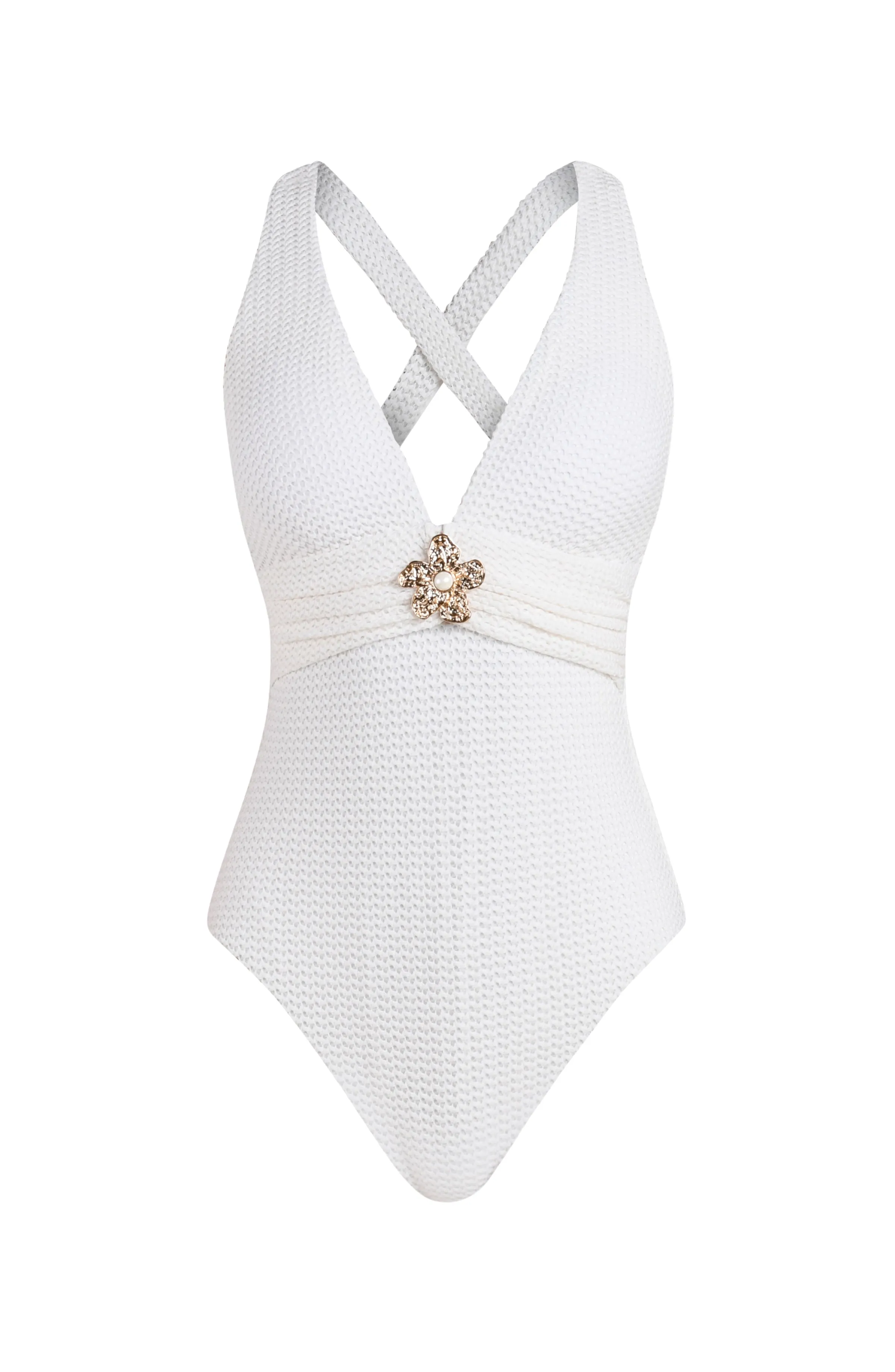 Sunshine 79 Flora Flair V-Plunge One Piece sold by La Blanca product image thumbnail 4