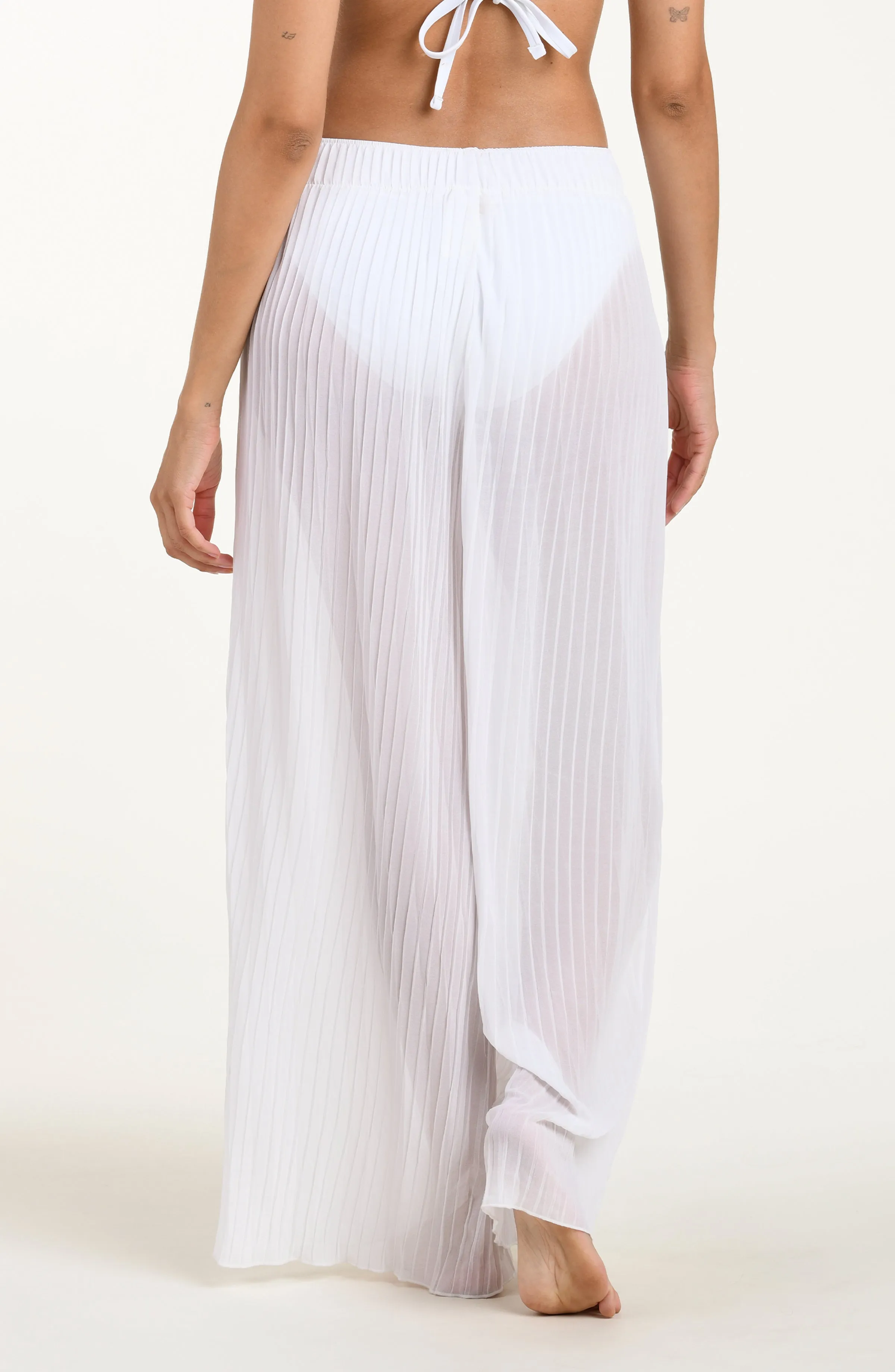 Sunbeams Pleated Palazzo Pant sold by La Blanca product image thumbnail 2