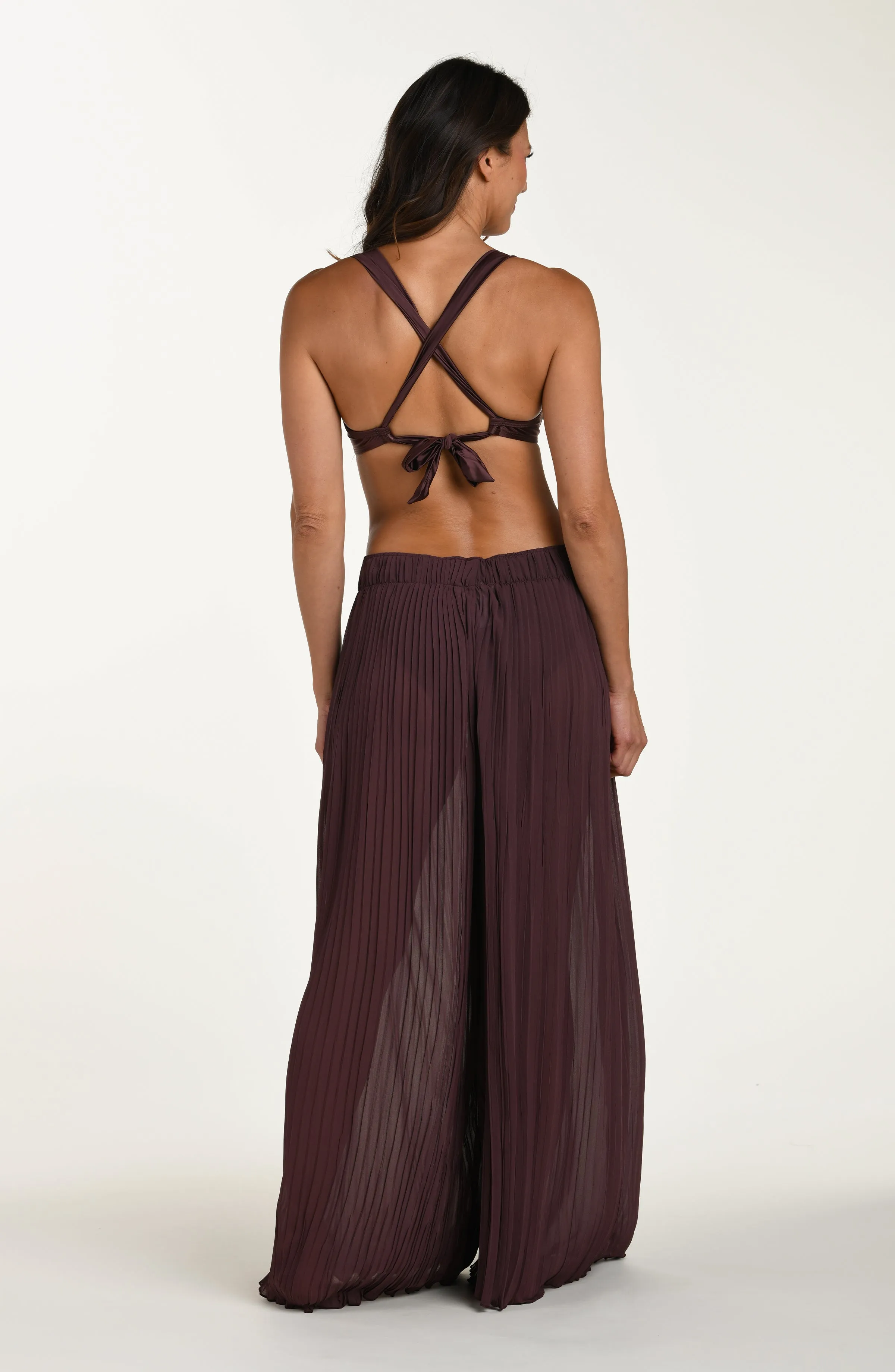 Sunbeams Pleated Palazzo Pant sold by La Blanca product image thumbnail 5