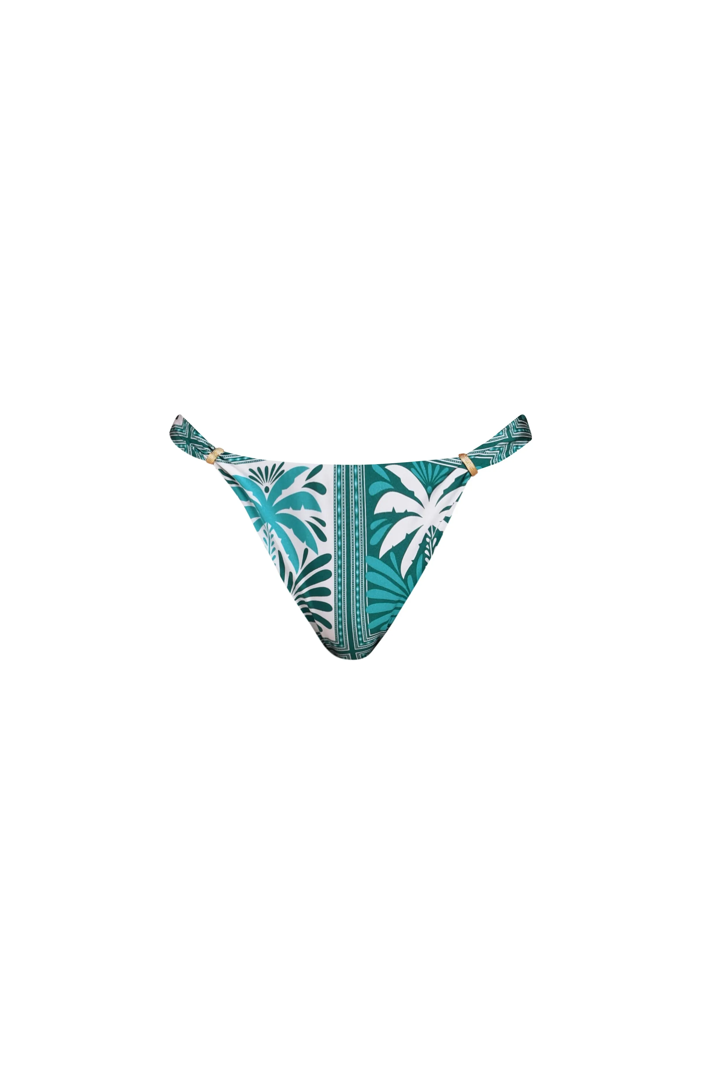 Sunshine 79 Patchwork Palms French Cut Bikini Bottom sold by La Blanca product image thumbnail 5