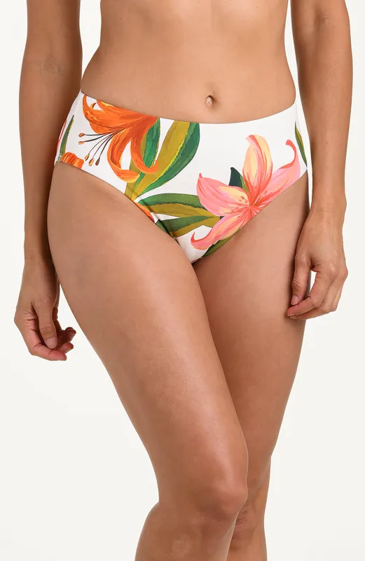 Jungle Blossoms Mid Rise Bottom sold by La Blanca