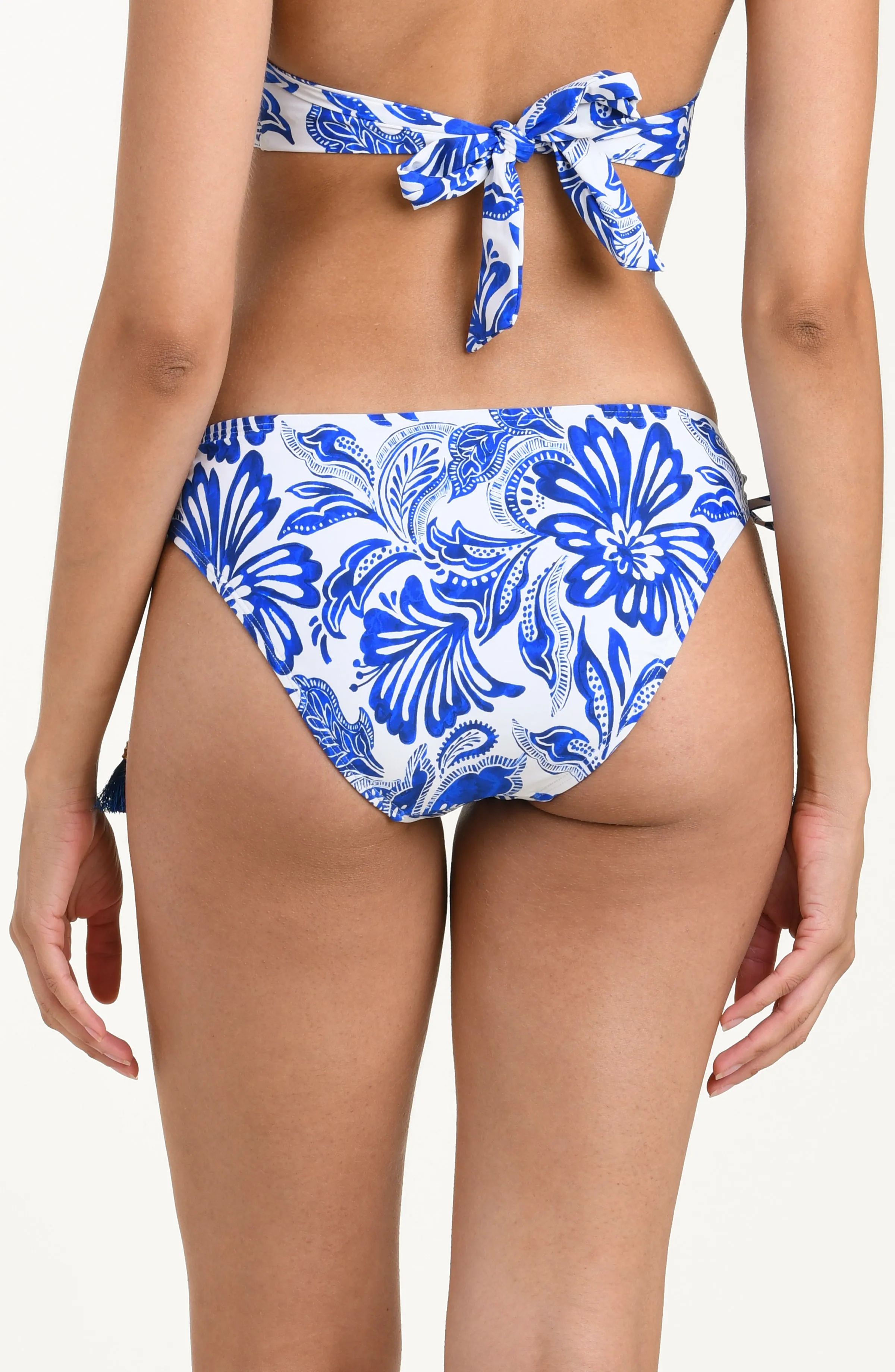 Botanical Brocade Side Tie Hipster Bottom sold by La Blanca product image thumbnail 2