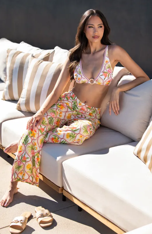 Palm Nouveau Beach Pants sold by La Blanca