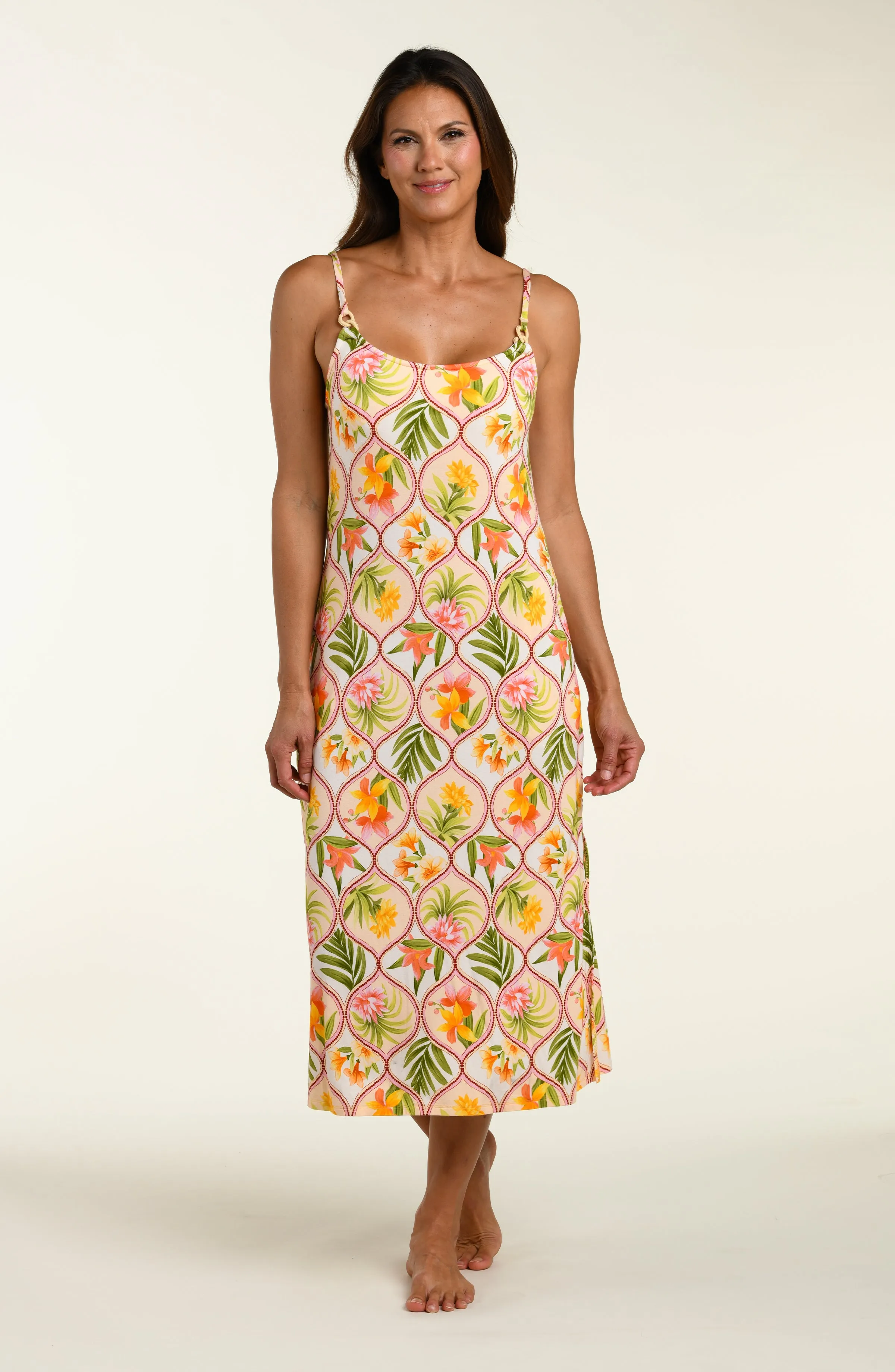 Palm Nouveau Maxi Dress sold by La Blanca product image thumbnail 2