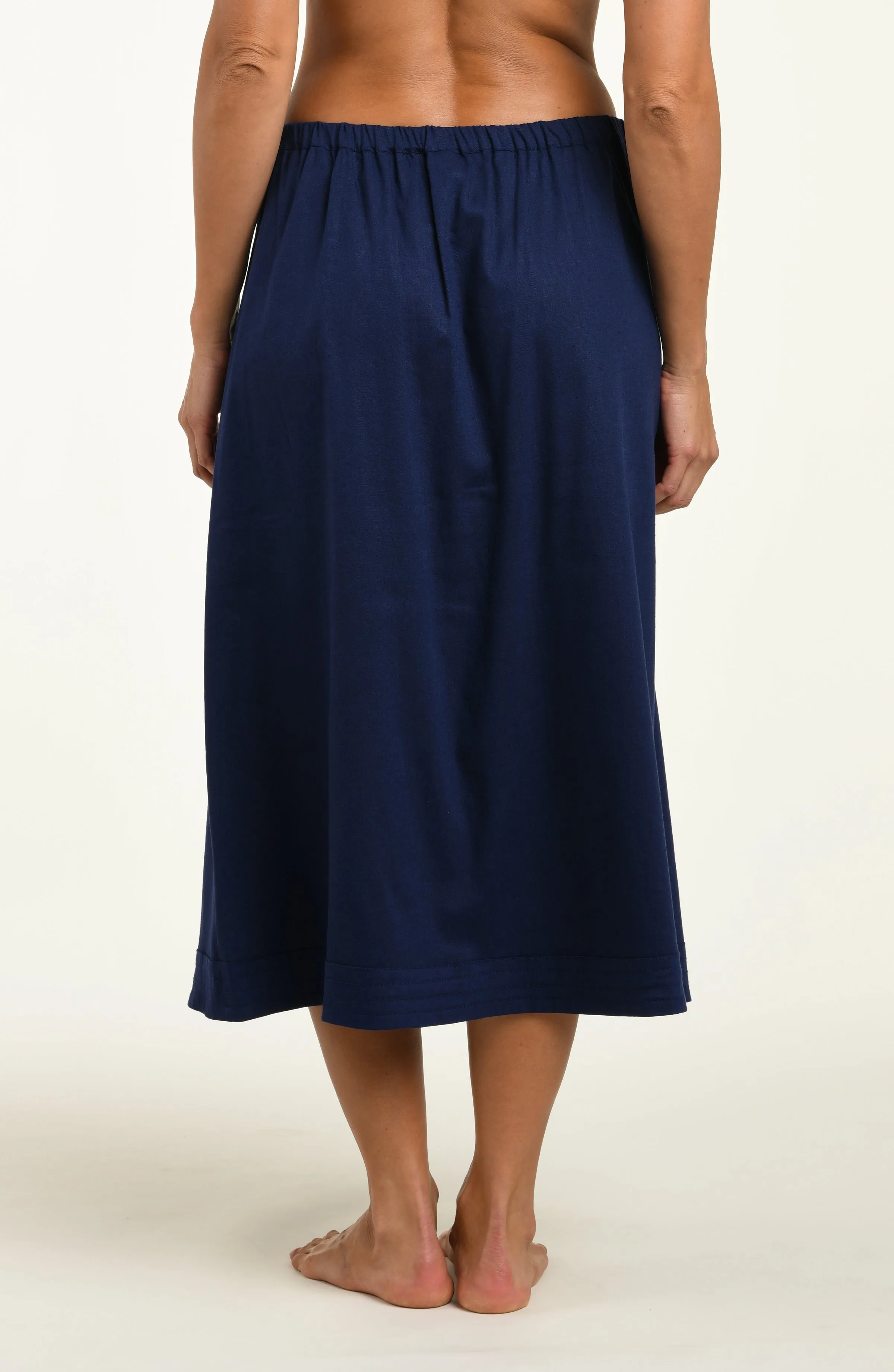 Harbor Breeze Wrap Skirt - Indigo sold by La Blanca product image thumbnail 2