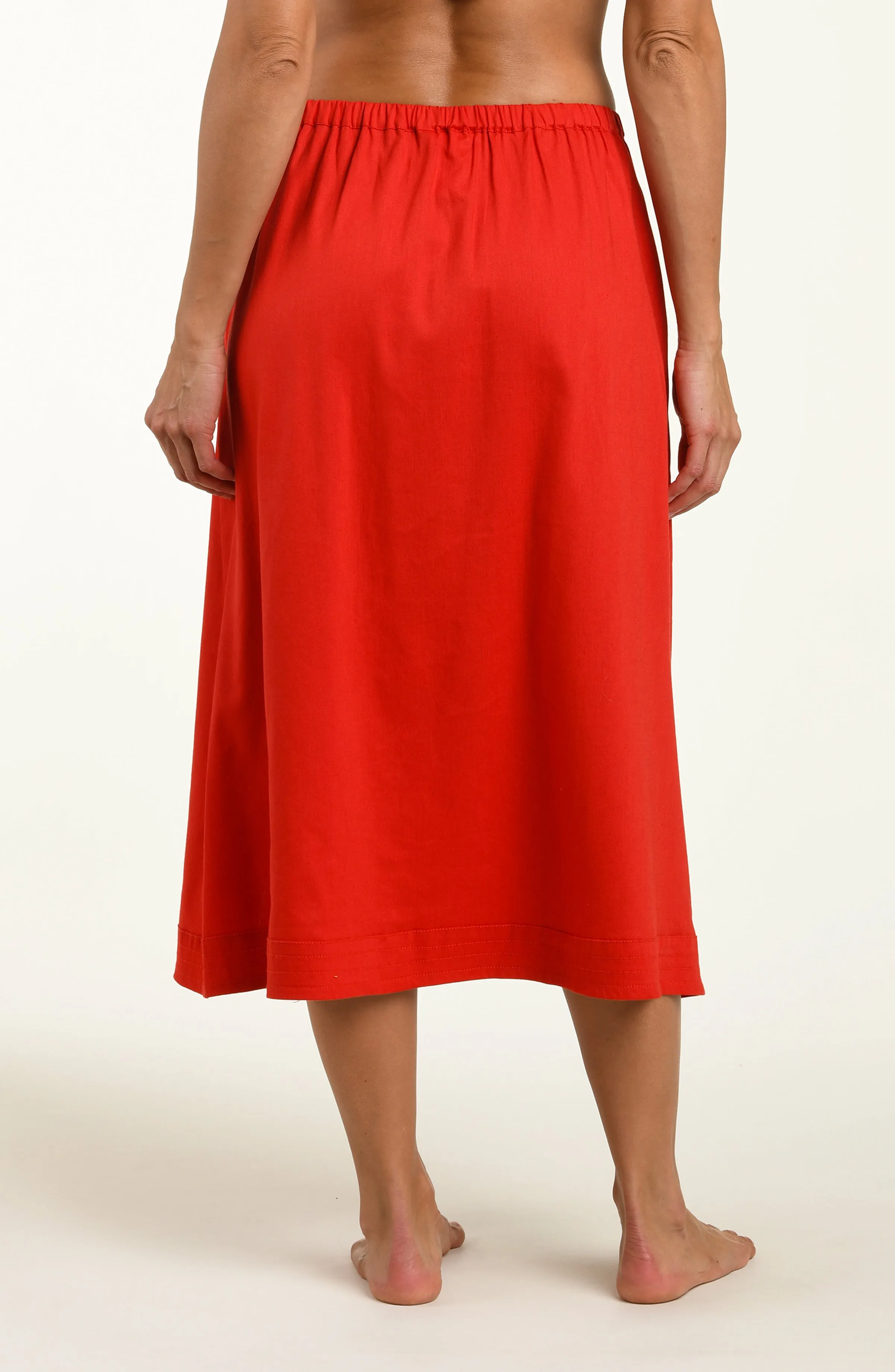 Harbor Breeze Wrap Skirt - Ruby sold by La Blanca product image thumbnail 2