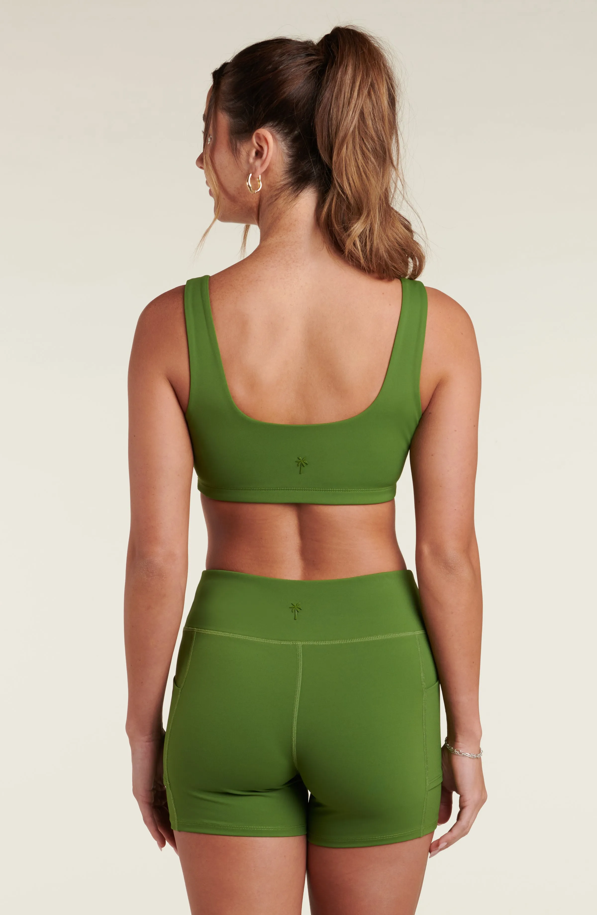 Sport Solids Sports Bra - Turf sold by La Blanca product image thumbnail 2