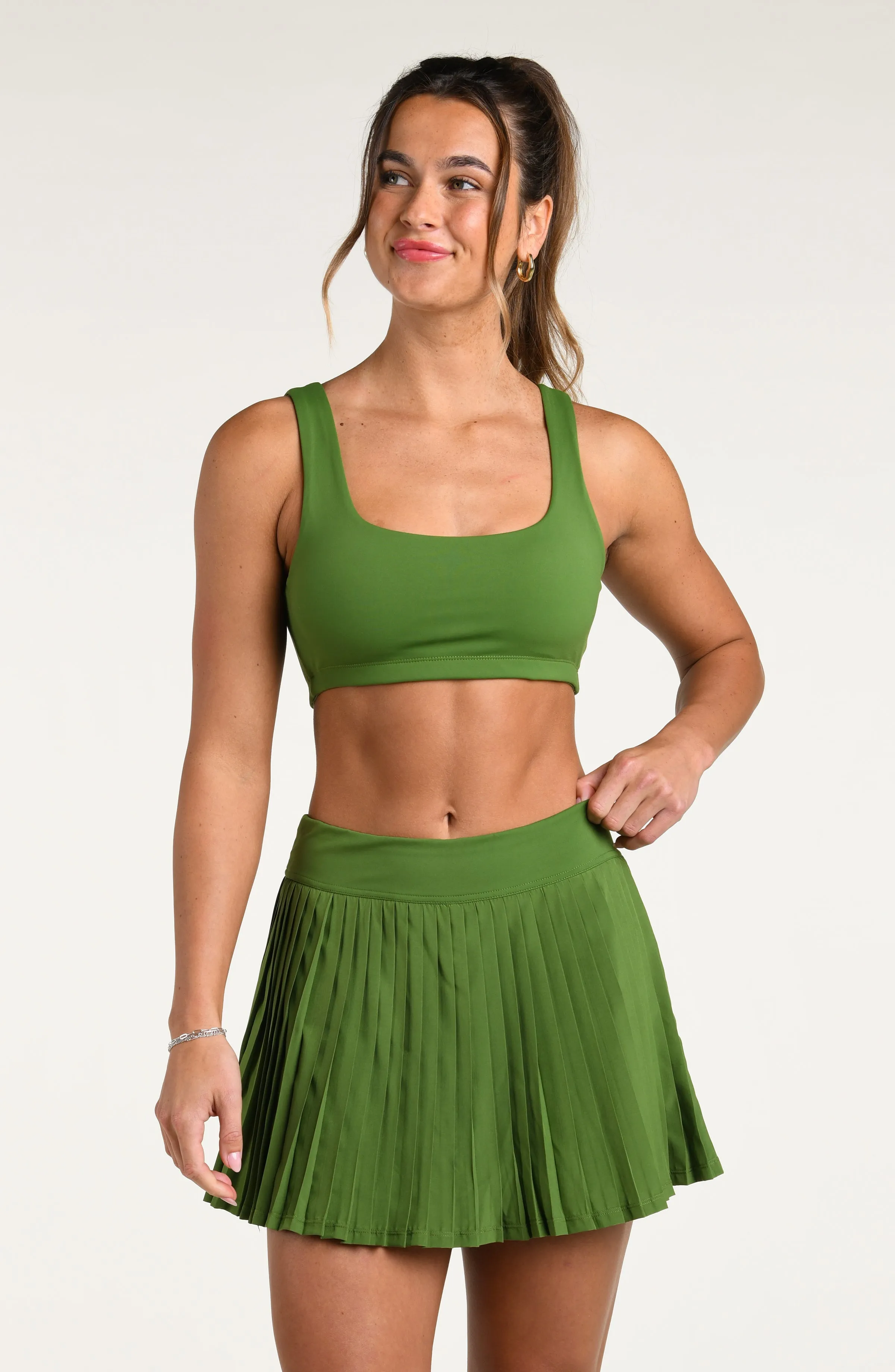 Sport Solids Sports Bra - Turf sold by La Blanca product image thumbnail 3