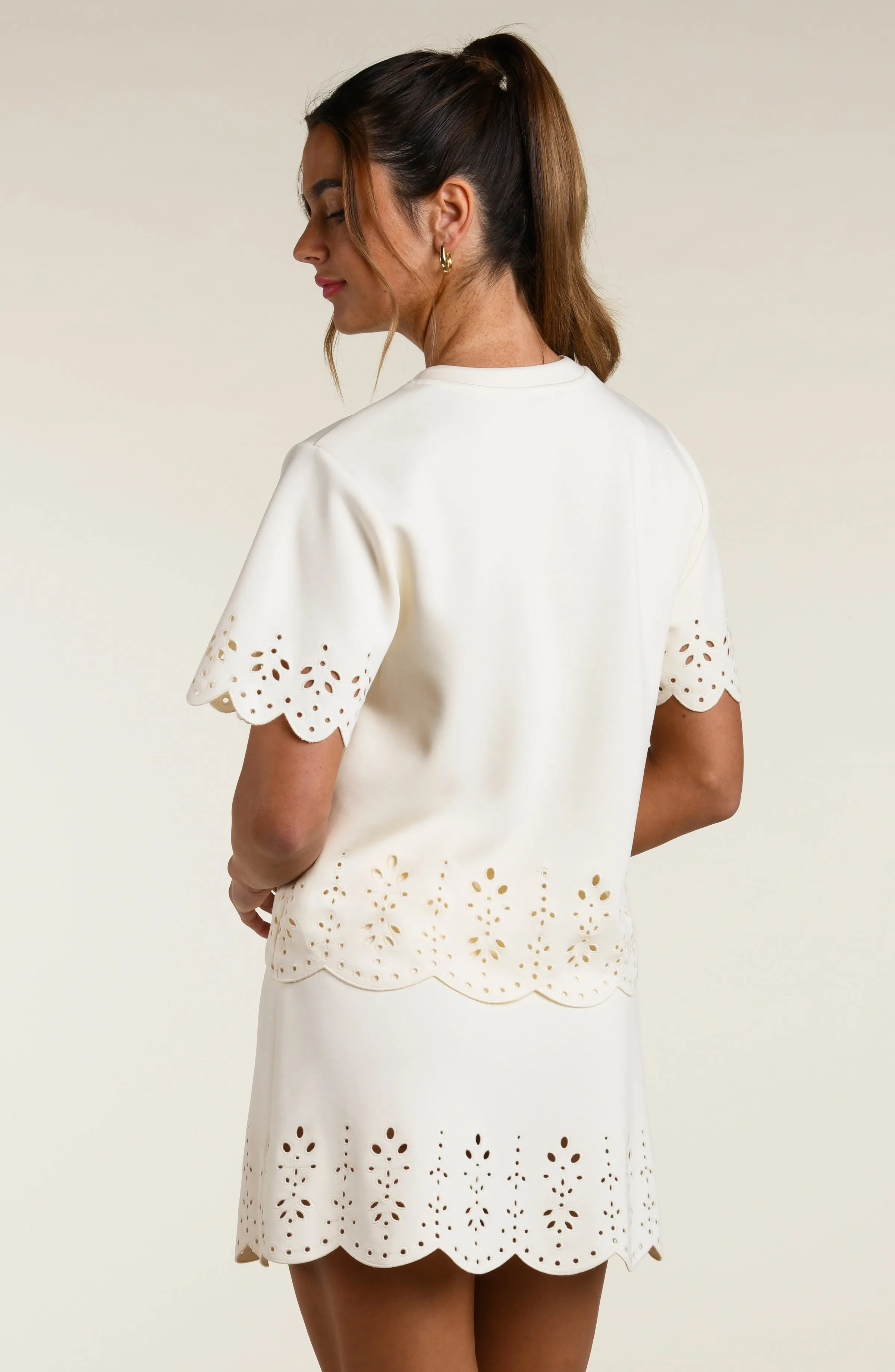 Cloudset Lounge Skirt - Chalk sold by La Blanca product image thumbnail 4