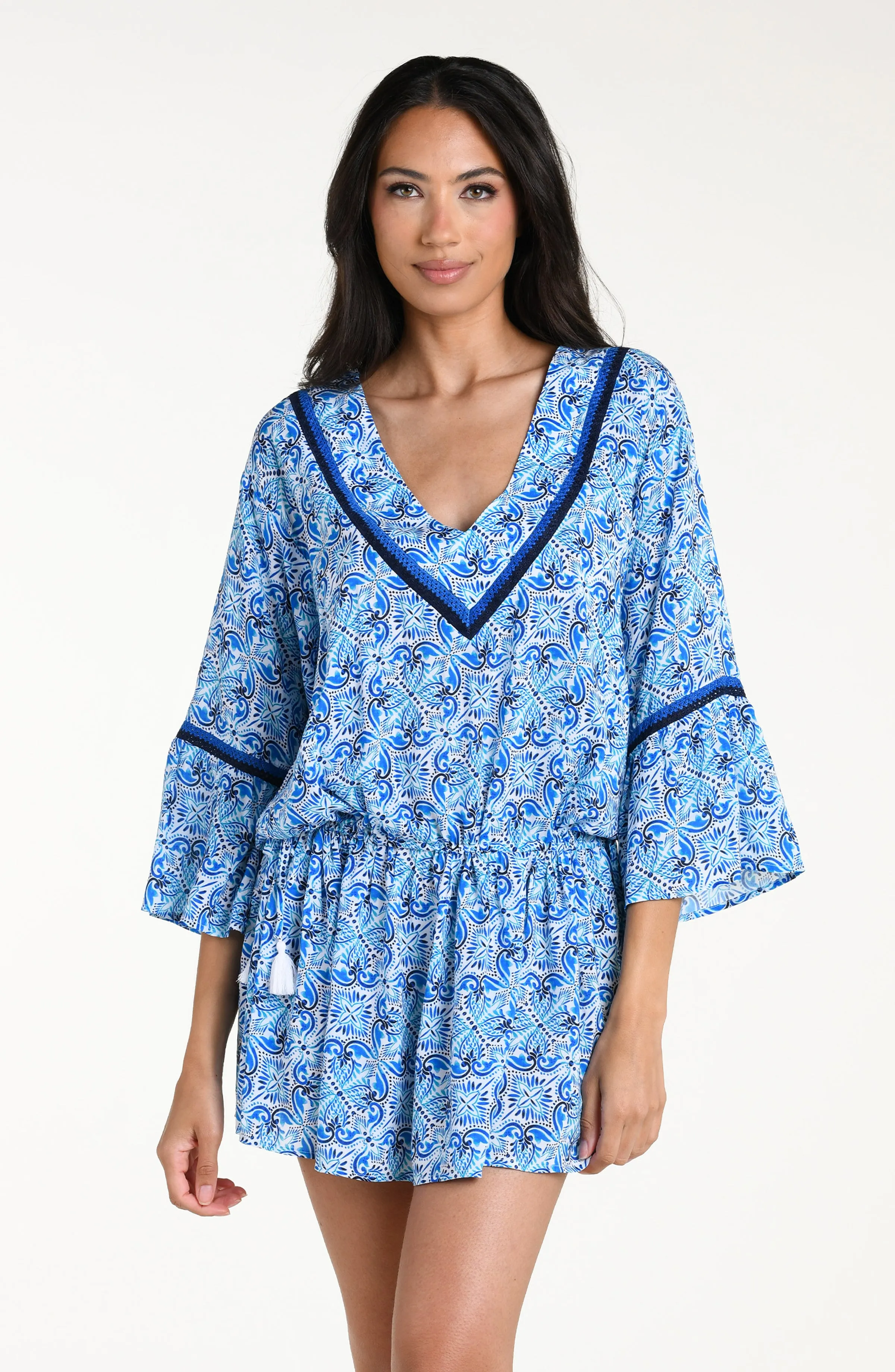 Costa Azul V-Neck Tunic sold by La Blanca product image thumbnail 3