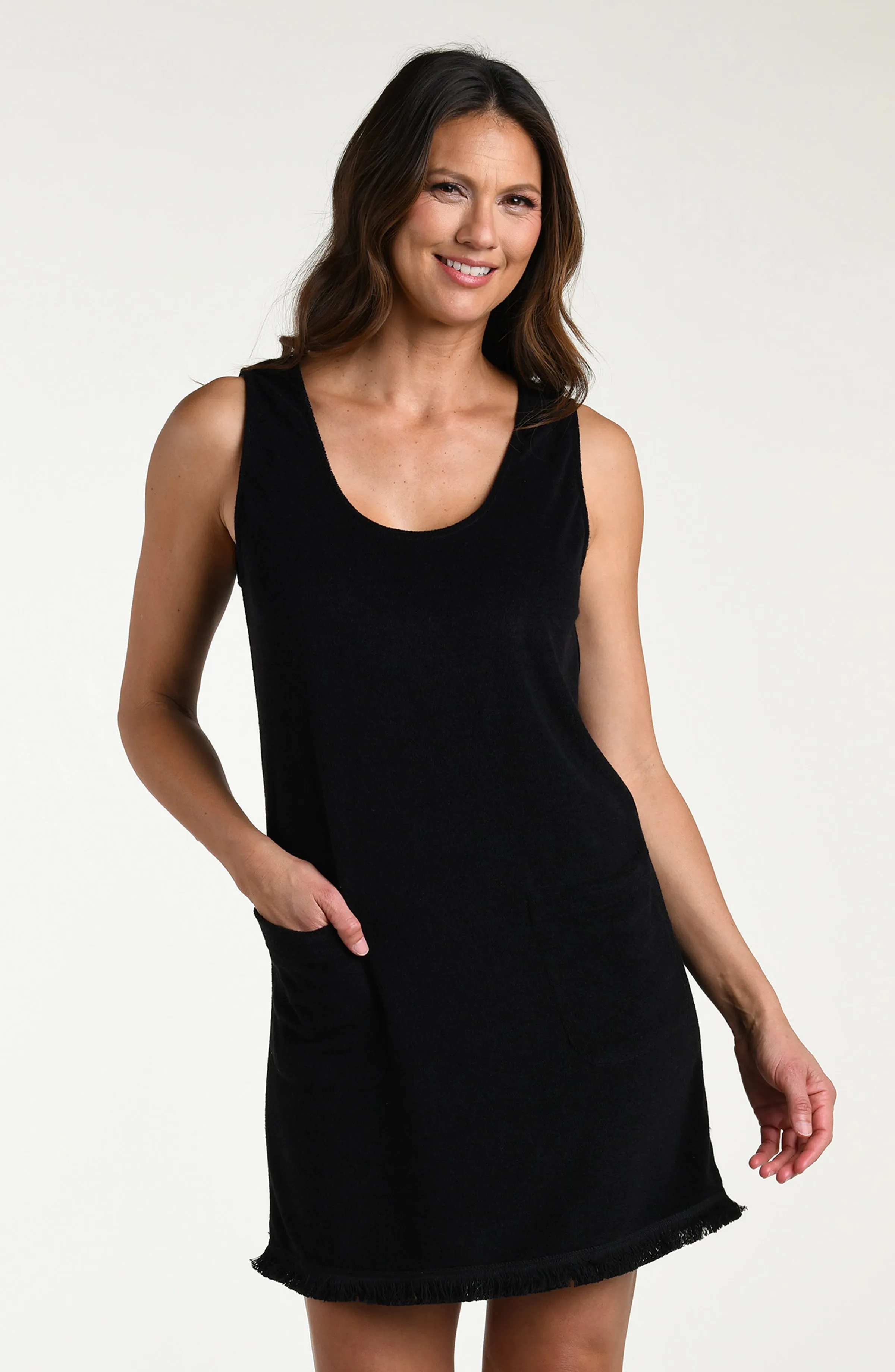 Wild Nomad Mini Dress - Black sold by La Blanca product image thumbnail 2