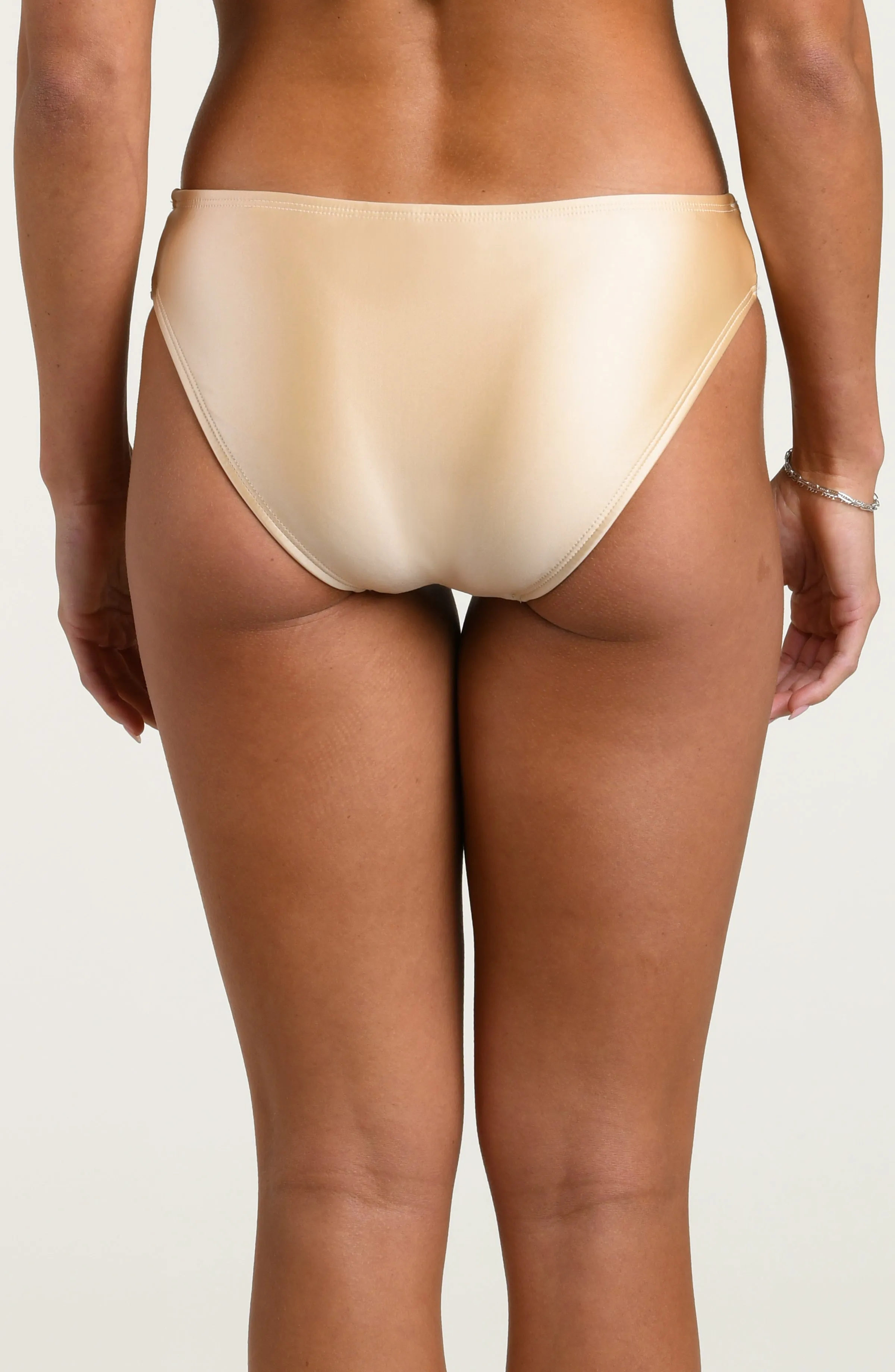 Earth Goddess Hipster Bottom - Champagne sold by La Blanca product image thumbnail 2