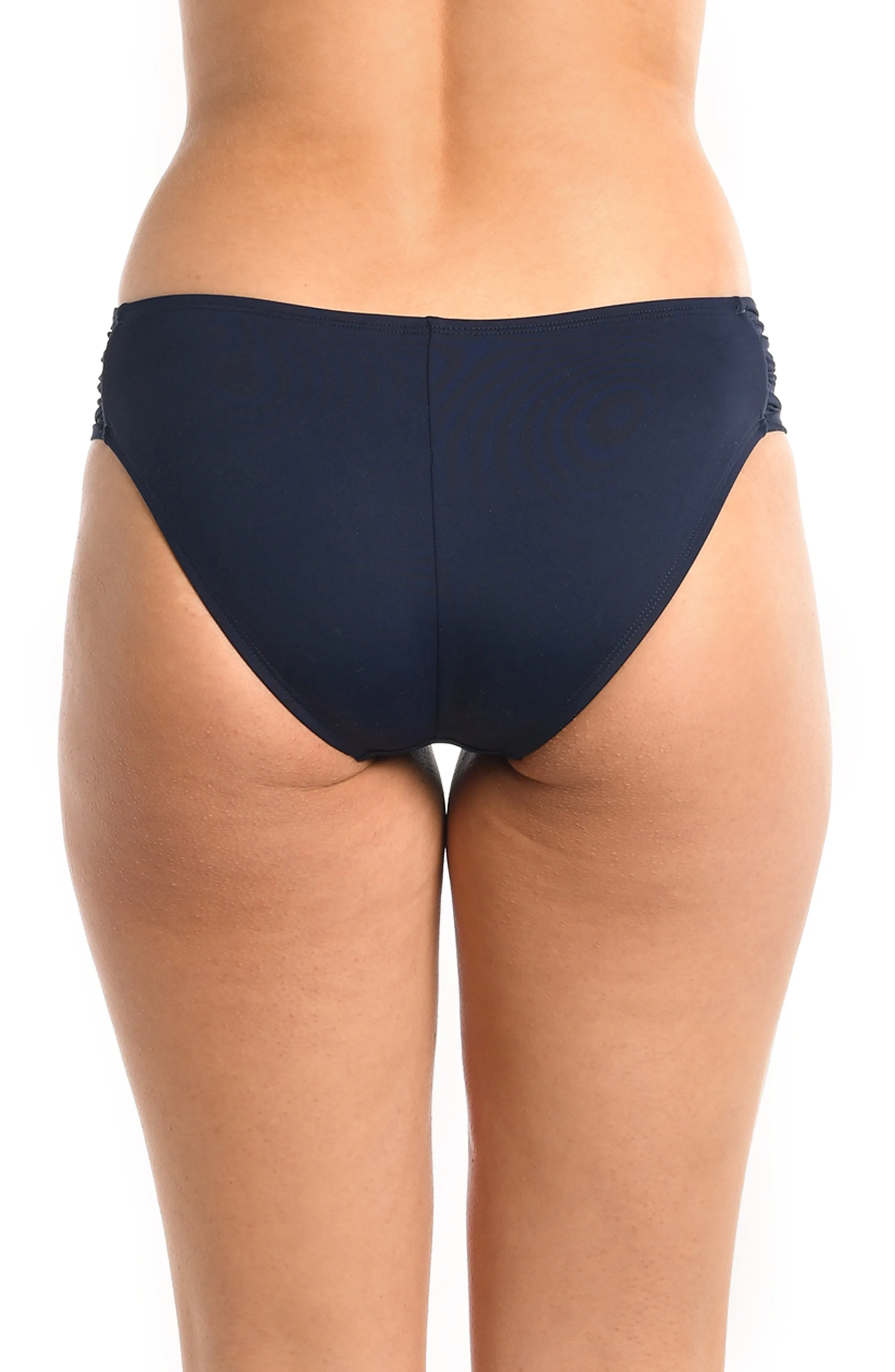 Island Goddess Side Shirred Hipster Bottom - Indigo sold by La Blanca product image thumbnail 2