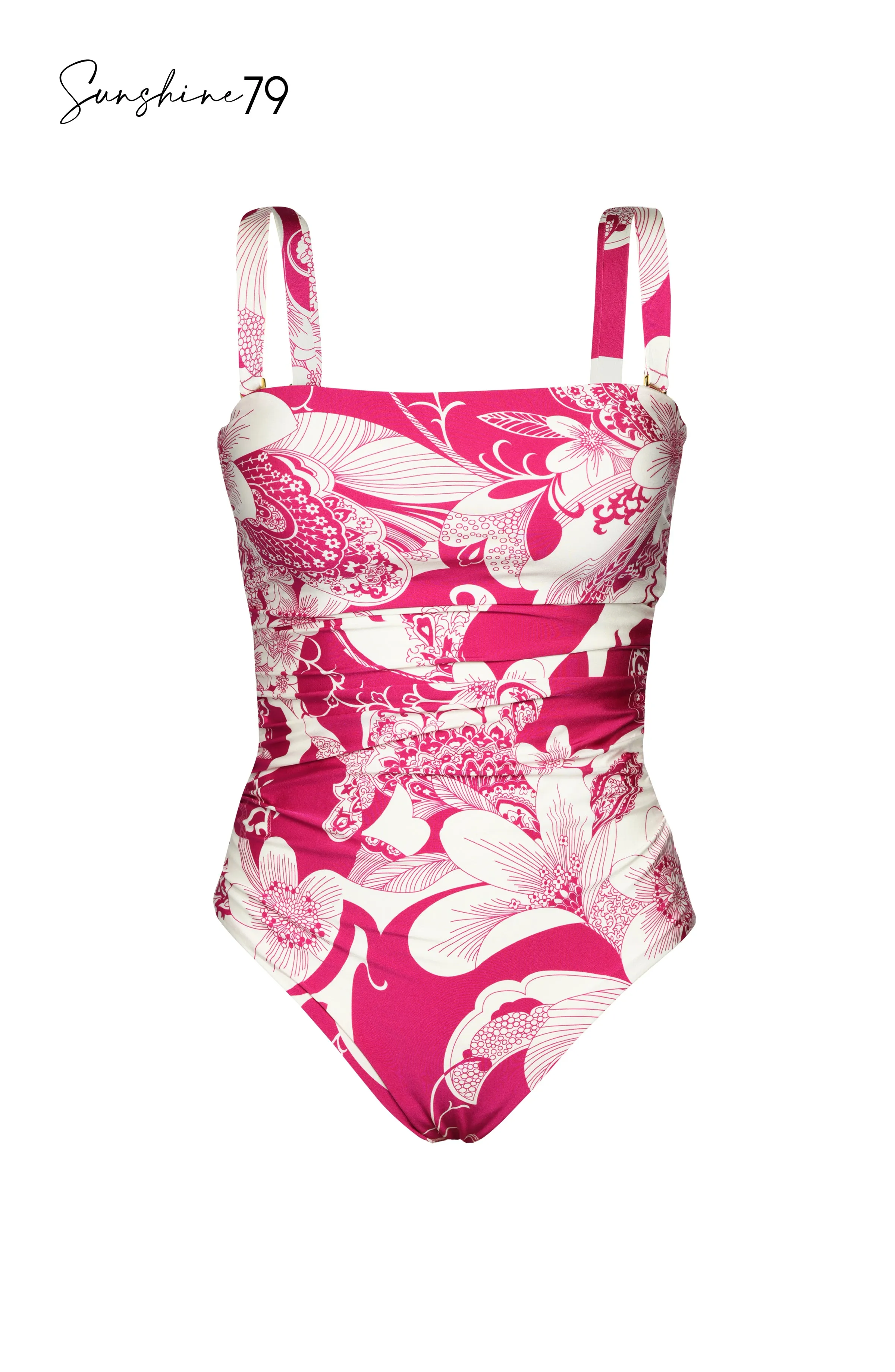 Sunshine 79 Boho Blooms Bandeau One Piece sold by La Blanca product image thumbnail 5