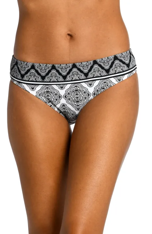 Oasis Tile Mid-Rise Hipster Bottom - FINAL SALE sold by La Blanca