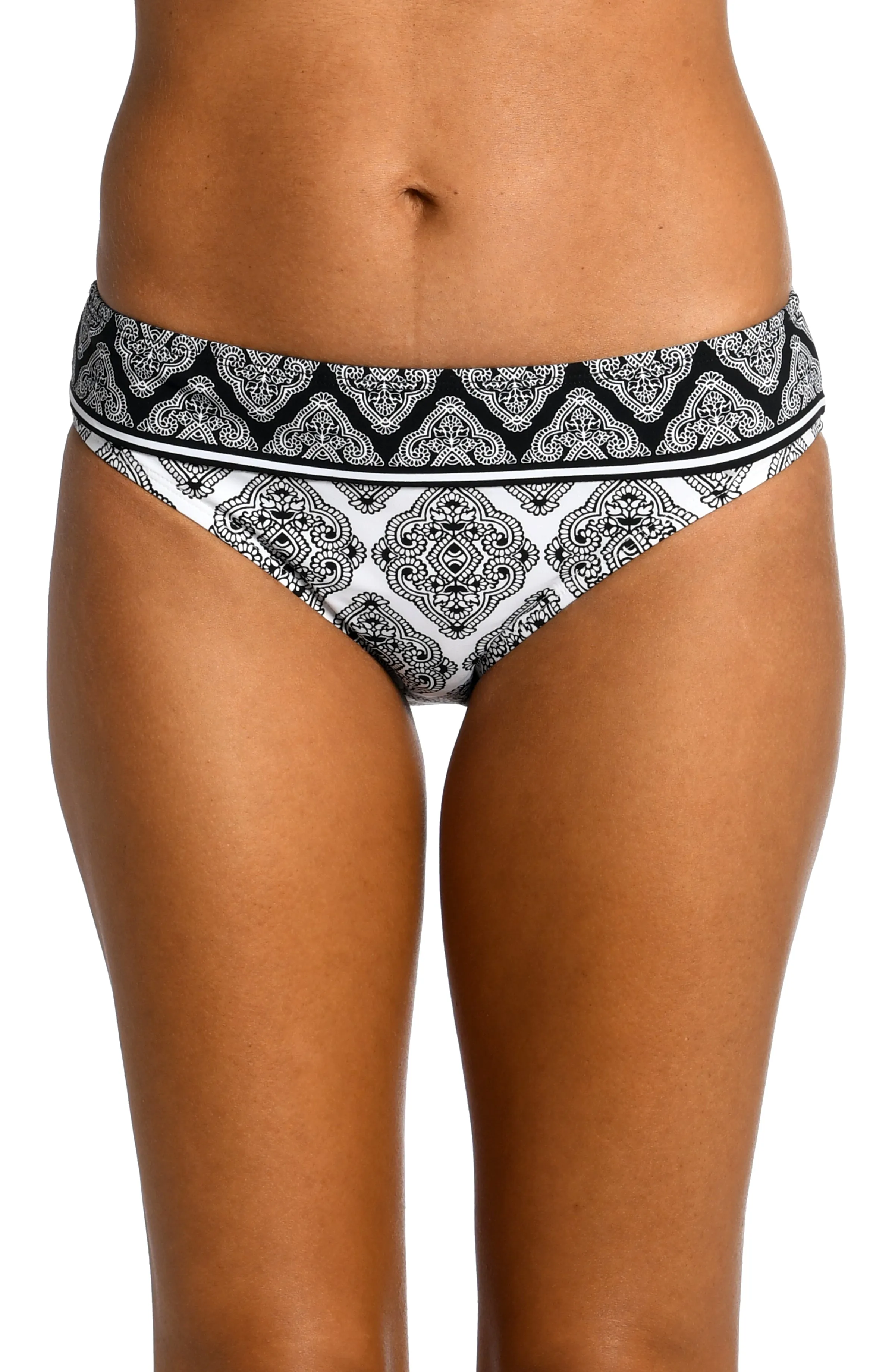 Oasis Tile Mid-Rise Hipster Bottom - FINAL SALE sold by La Blanca product image thumbnail 3