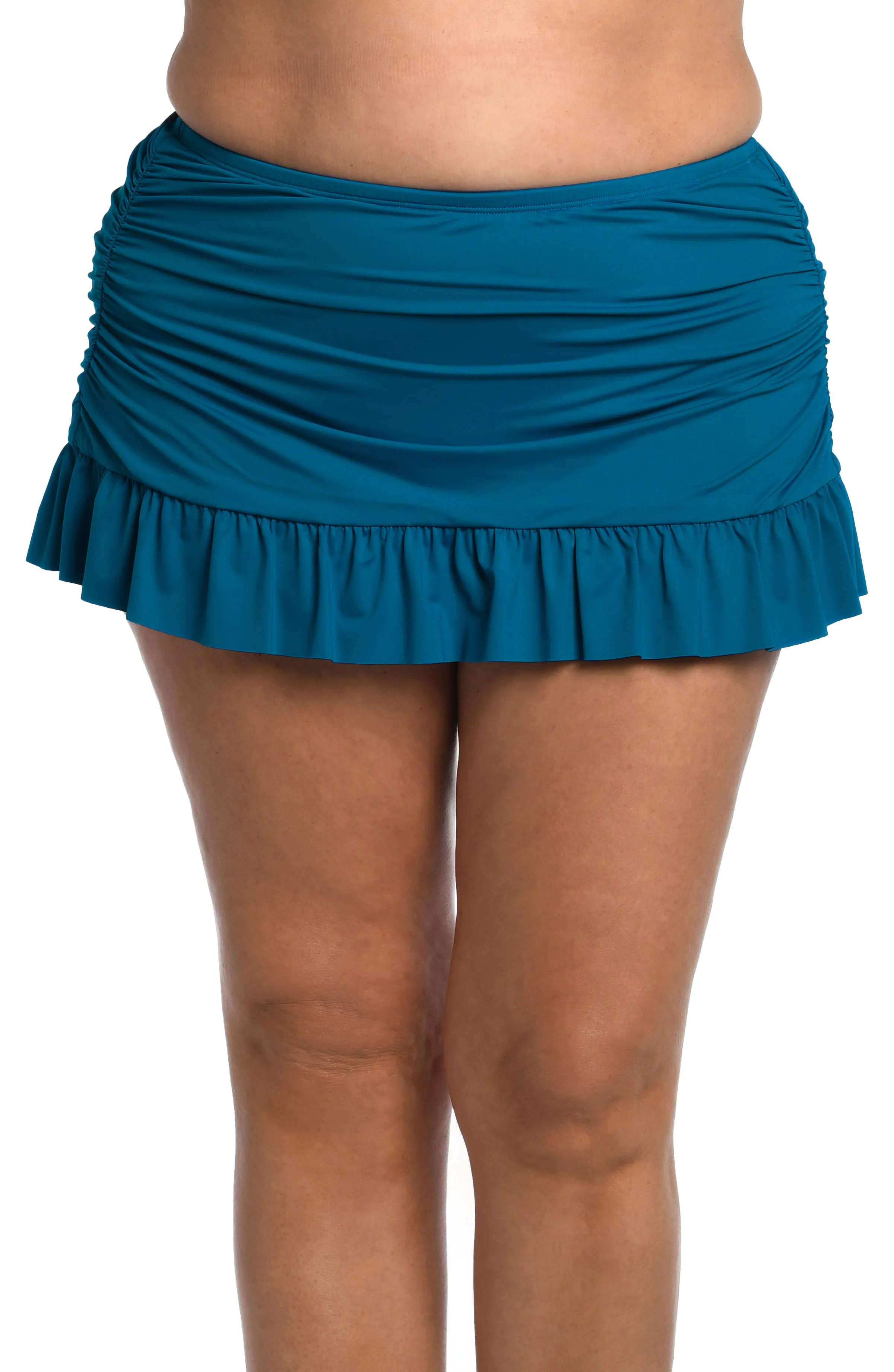 Island Goddess Ruffle Skirted Bottom - Ocean - FINAL SALE sold by La Blanca product image thumbnail 5