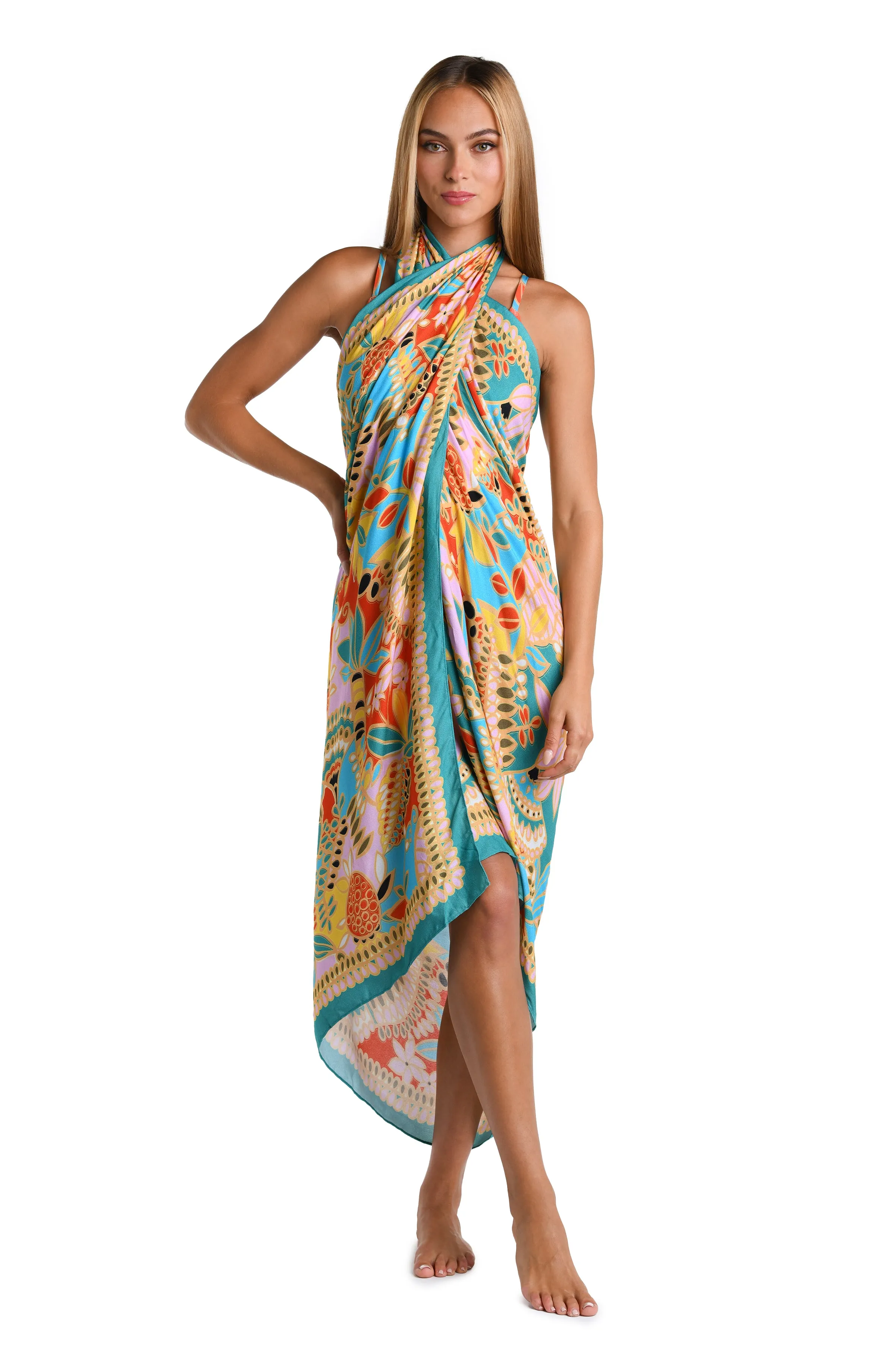 Sunshine 79 Under The Tahitian Sun Pareo Wrap sold by La Blanca product image thumbnail 3