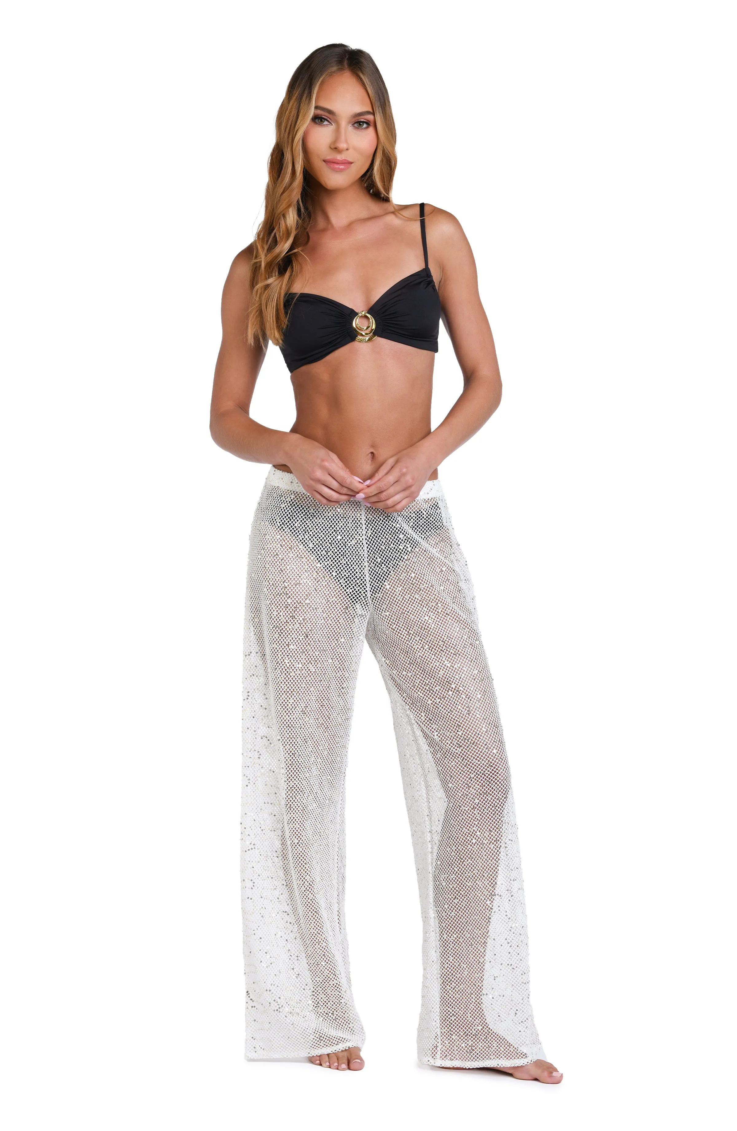 Sunshine 79 Shine Crochet Covers Beach Pant sold by La Blanca product image thumbnail 3