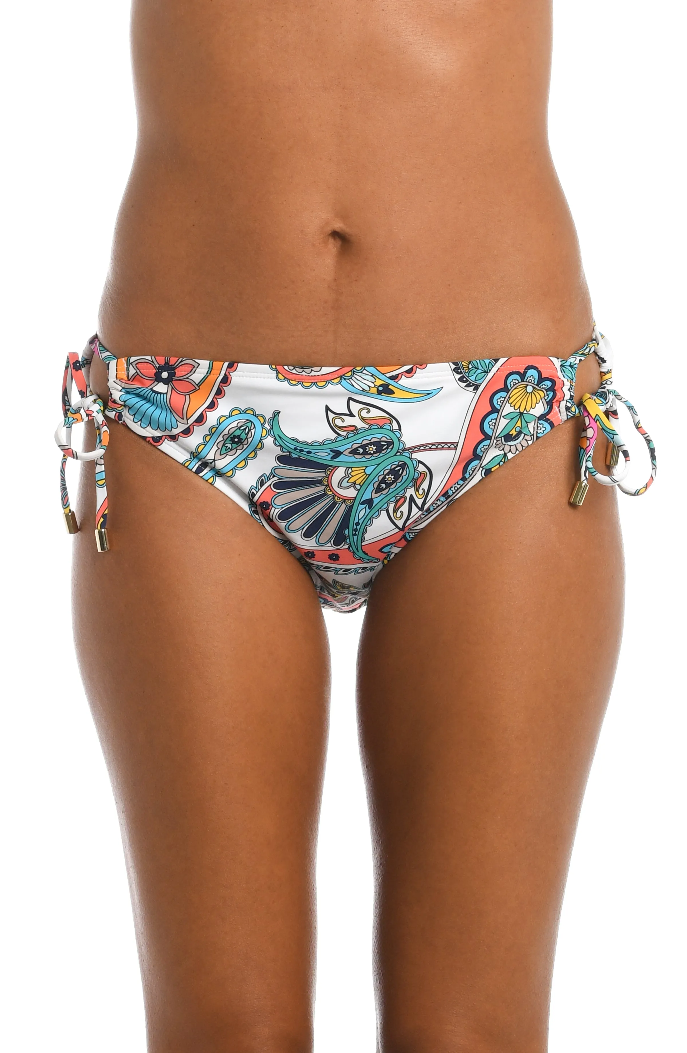 Pave The Way Side Tie Hipster Bottom (Final Sale) sold by La Blanca