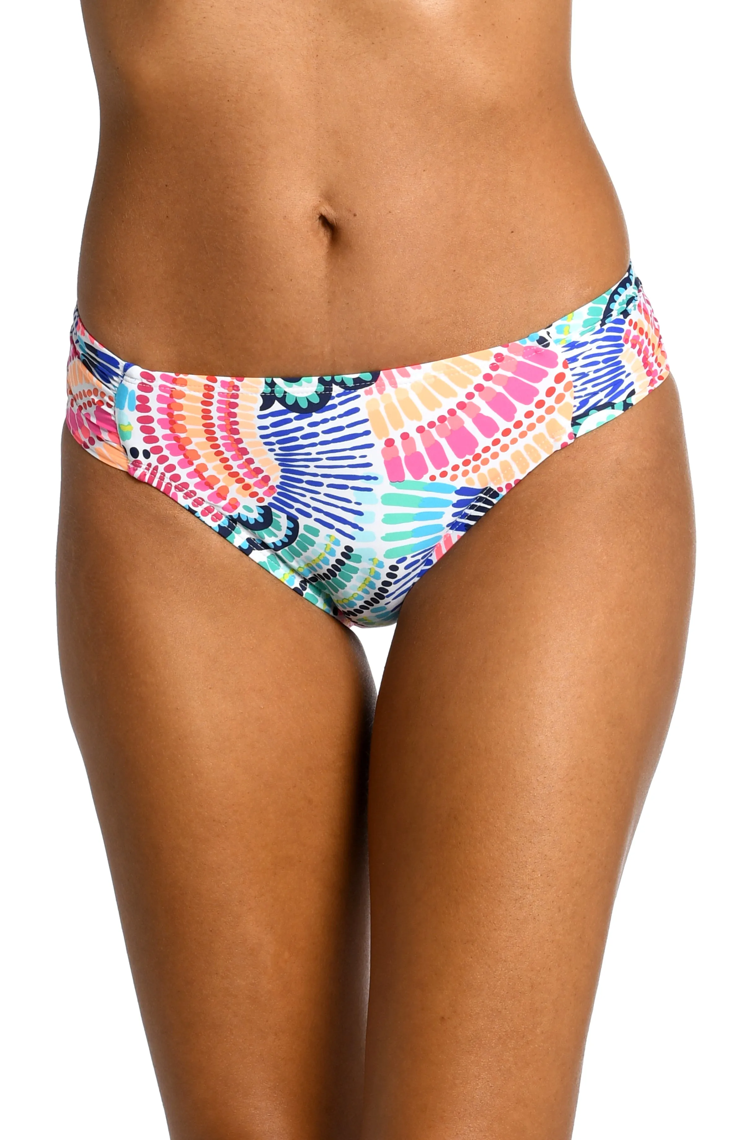 Waves Of Color Side Shirred Hipster Bottom sold by La Blanca product image thumbnail 3