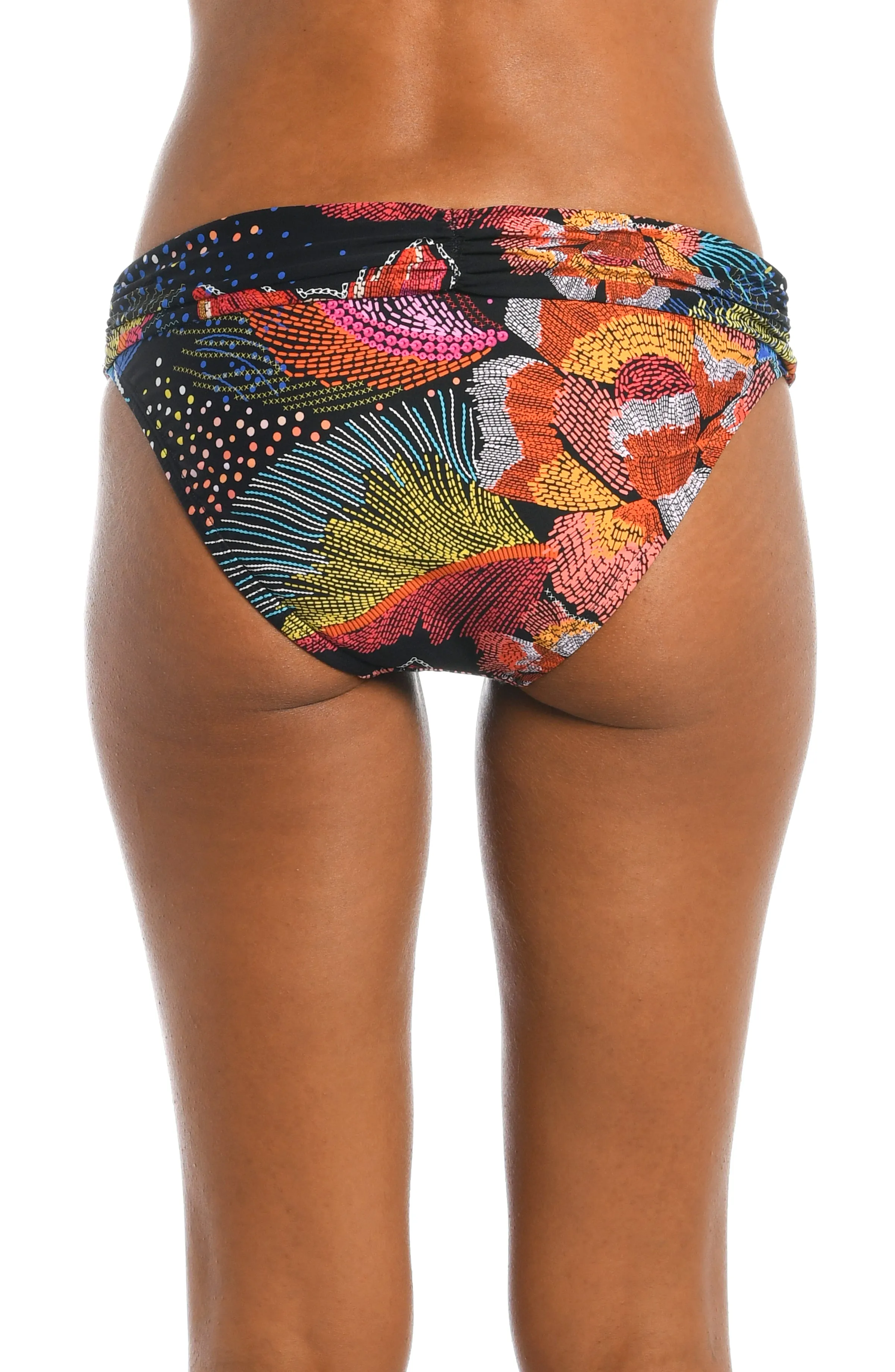 Sunlit Soiree Shirred Band Hipster Bottom - FINAL SALE sold by La Blanca product image thumbnail 2